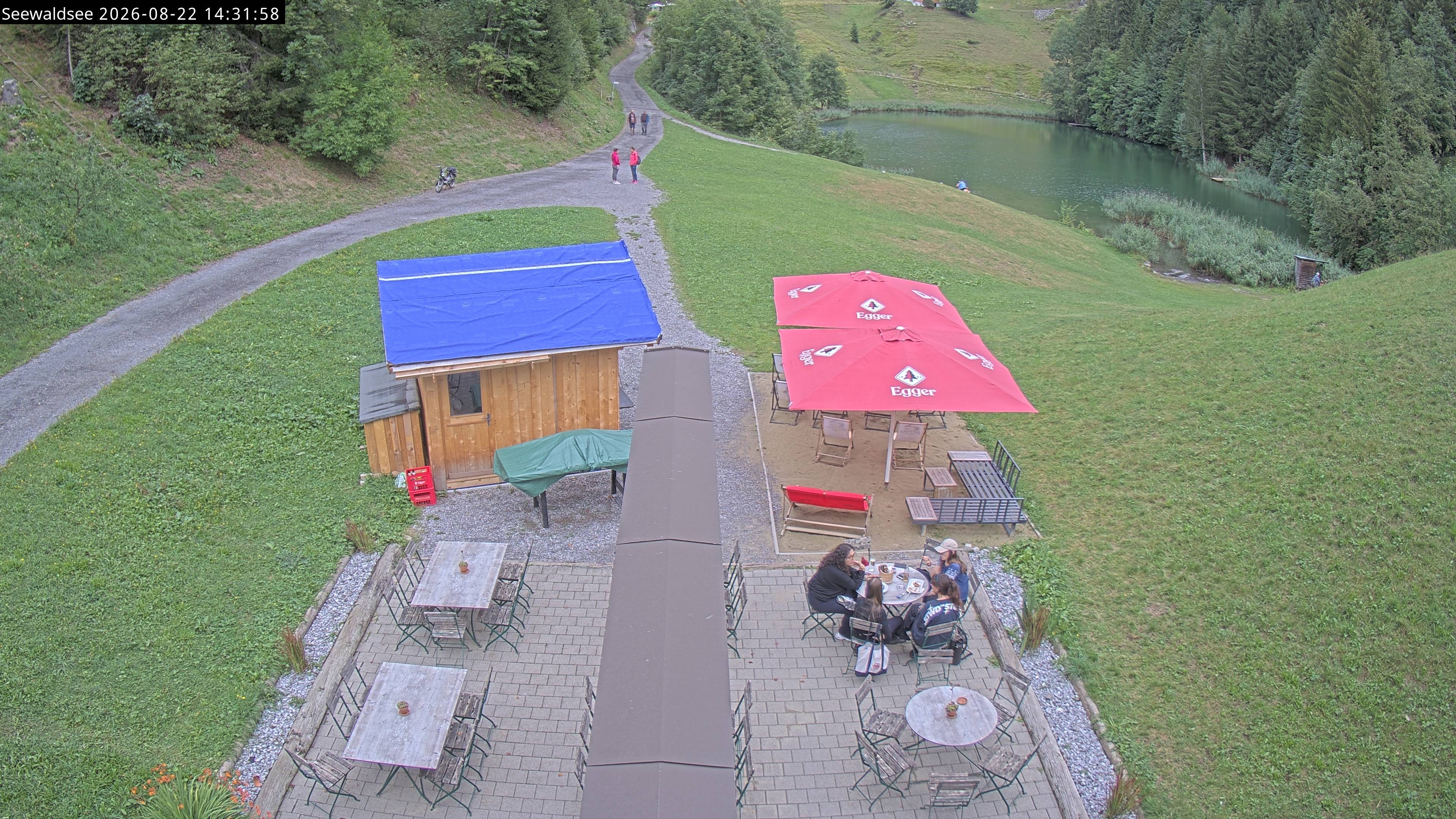 Archiv Foto Webcam Fontanella: Seewaldsee