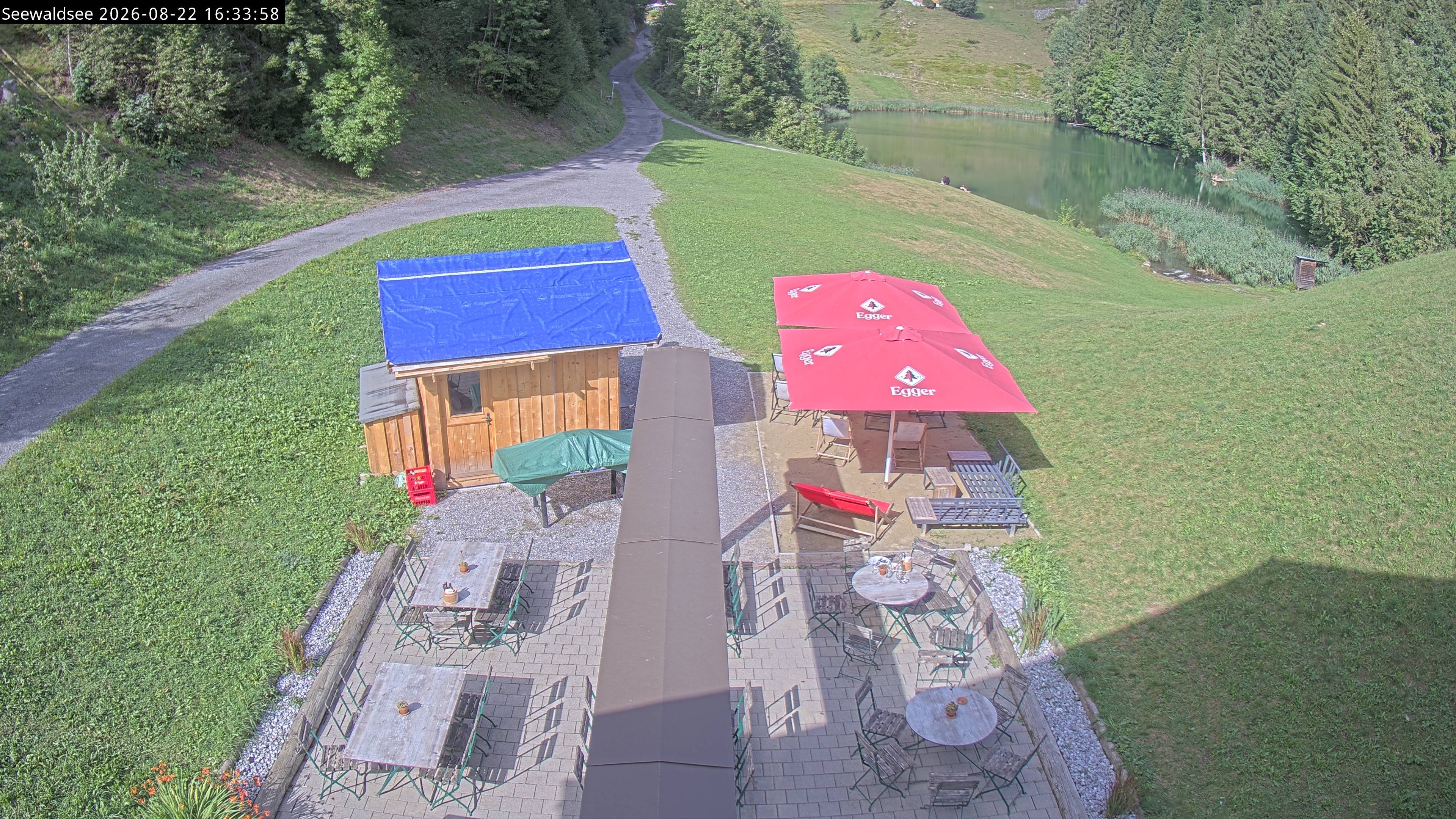 Archiv Foto Webcam Fontanella: Seewaldsee