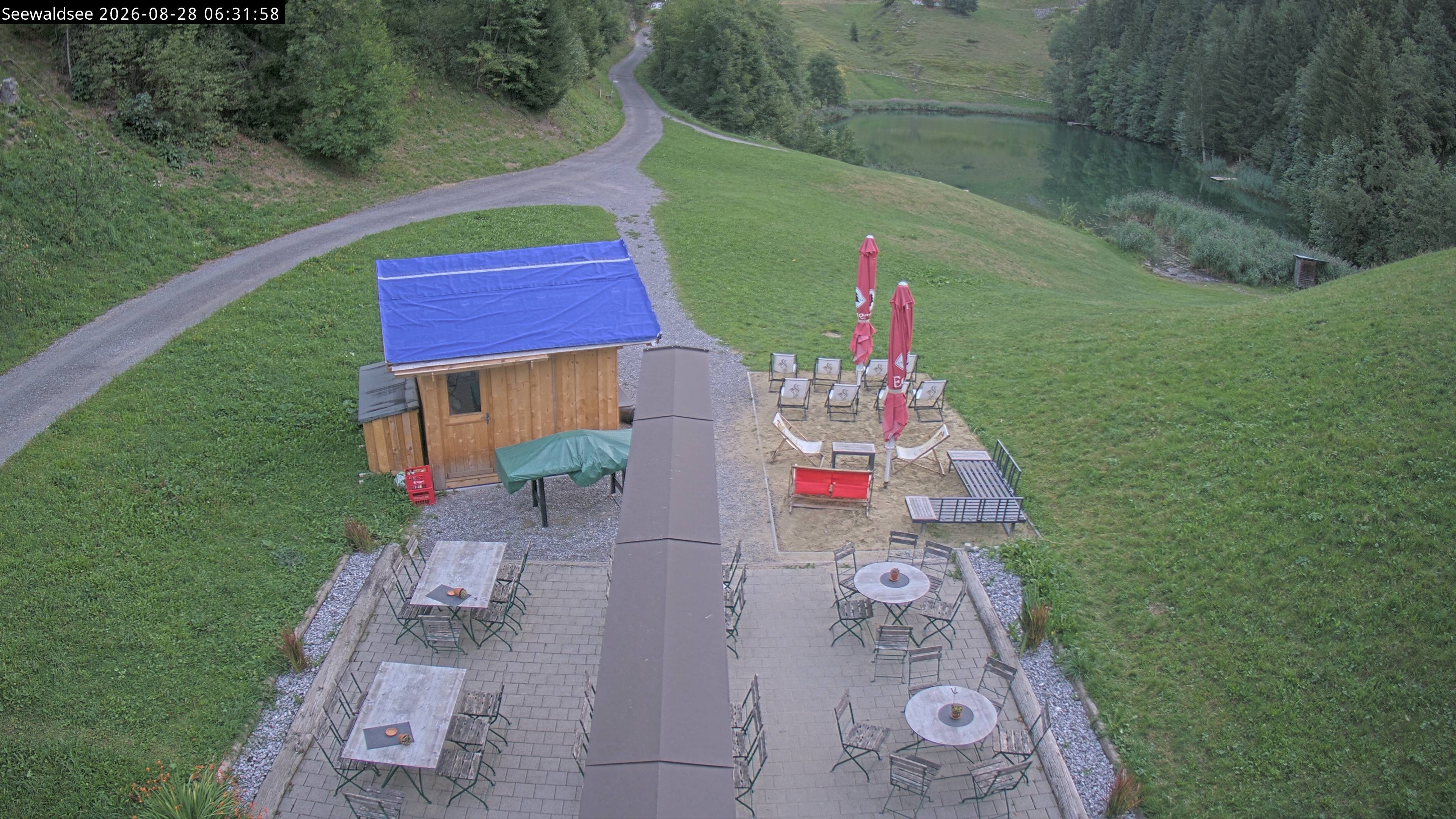 Archiv Foto Webcam Fontanella: Seewaldsee