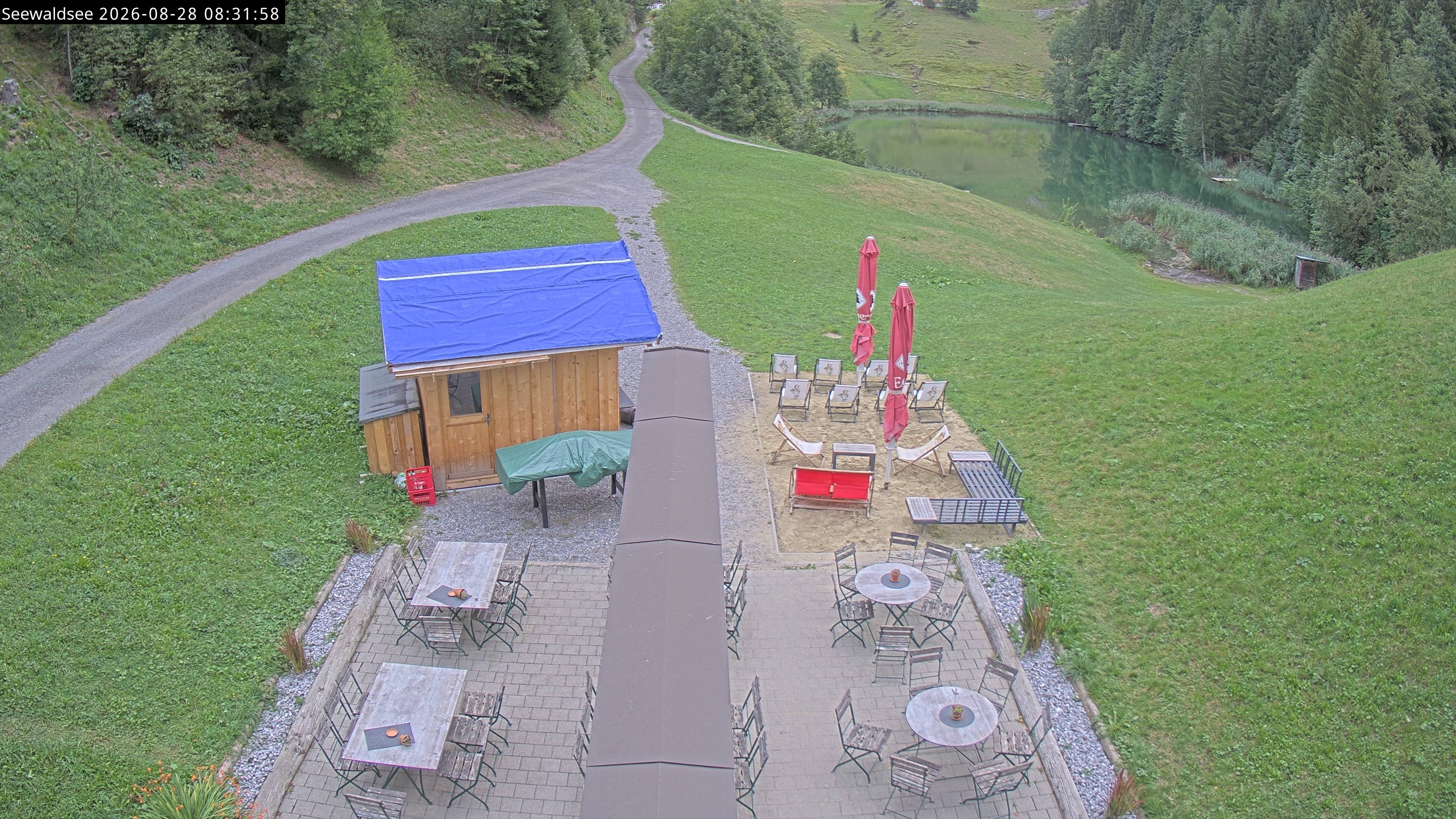 Archiv Foto Webcam Fontanella: Seewaldsee
