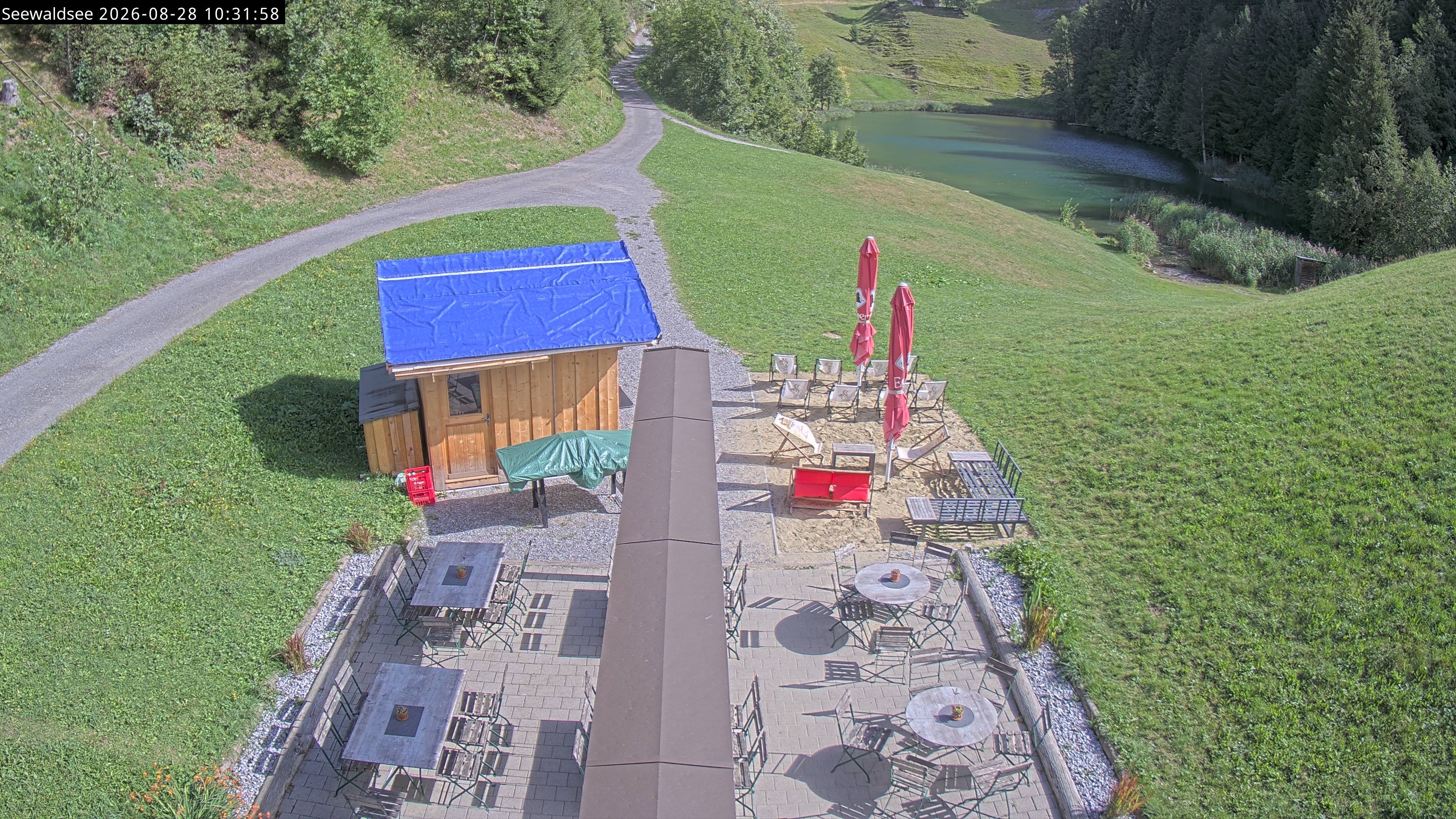 Archiv Foto Webcam Fontanella: Seewaldsee