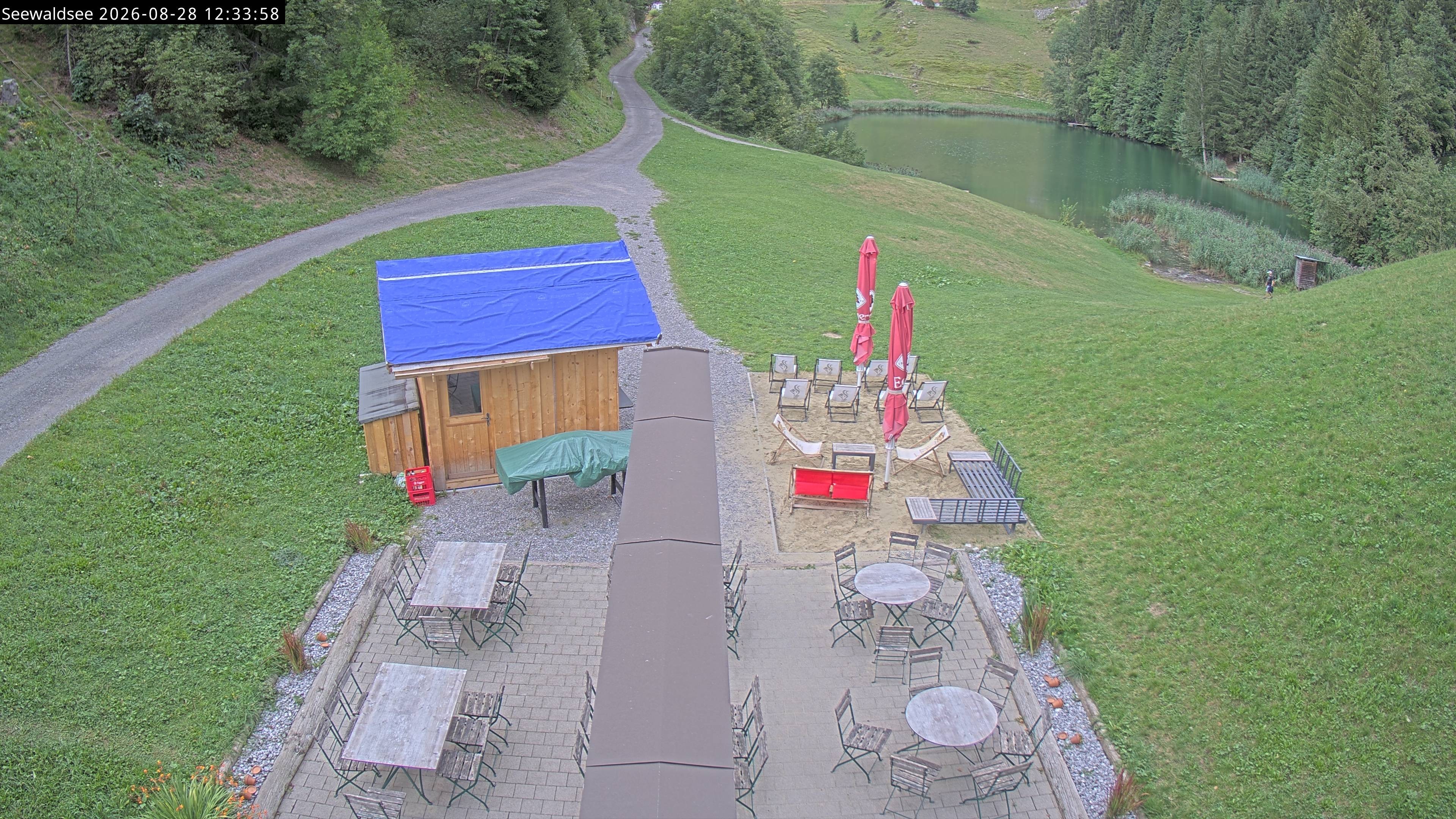 Archiv Foto Webcam Fontanella: Seewaldsee