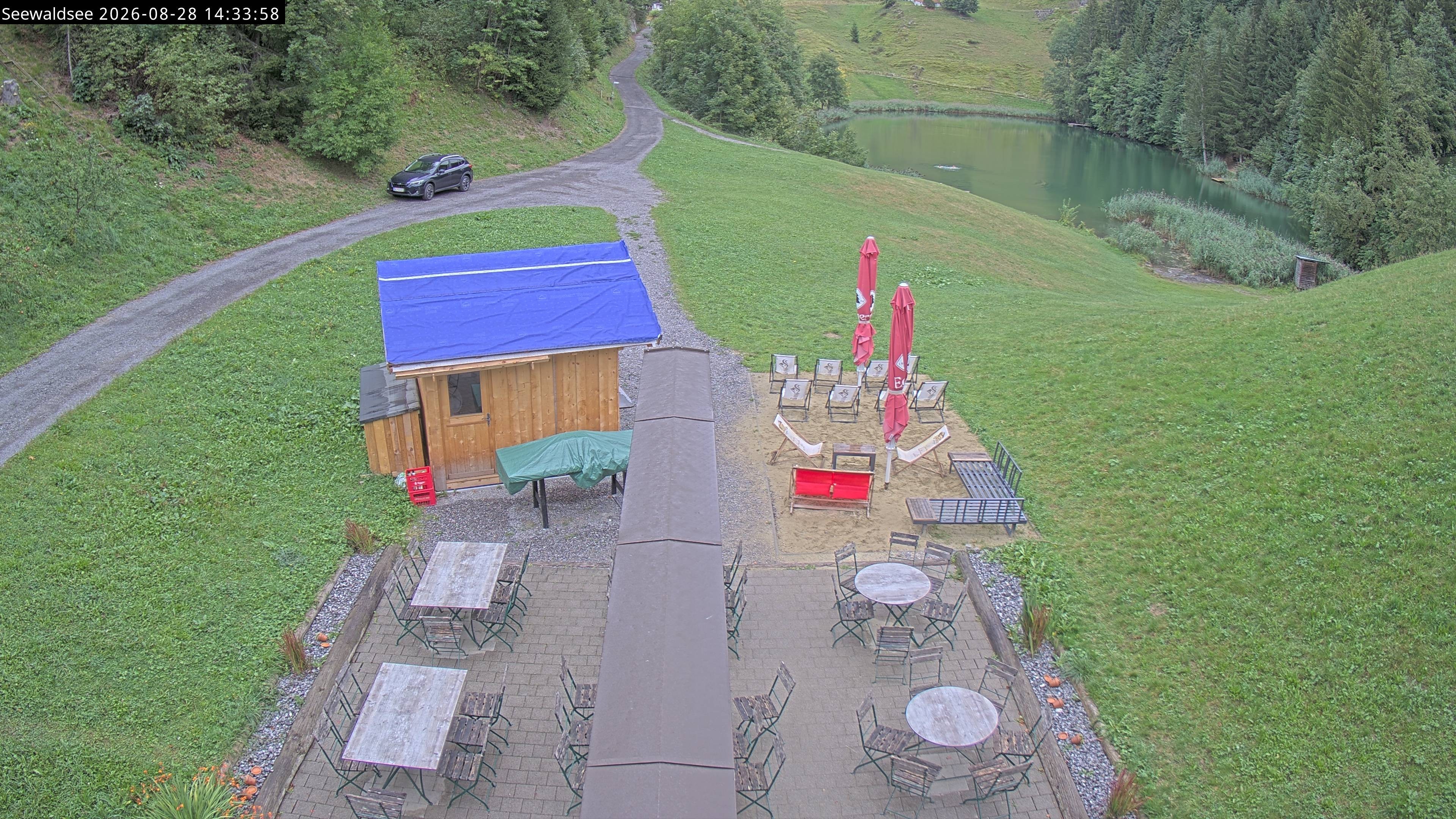 Archiv Foto Webcam Fontanella: Seewaldsee