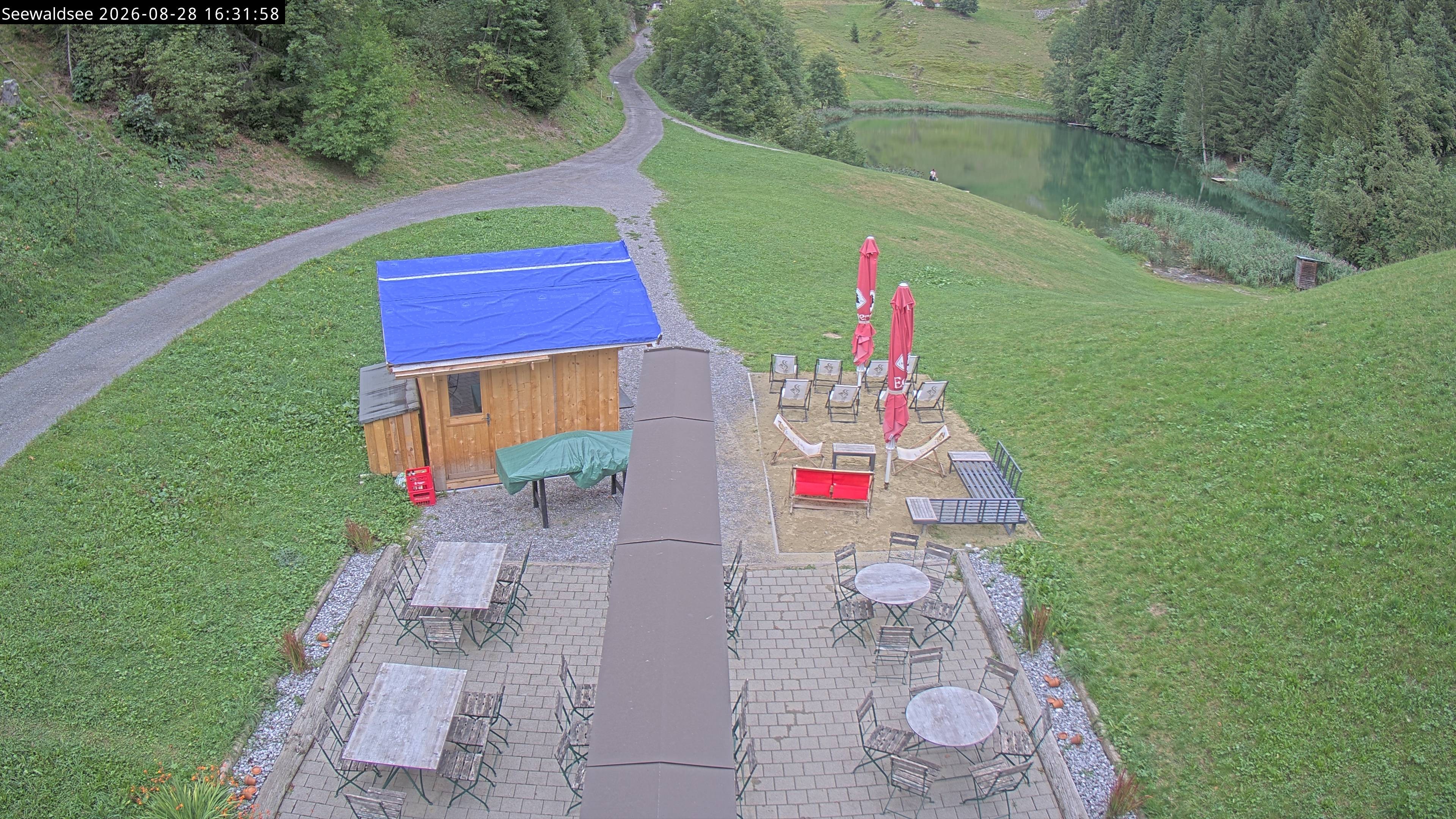 Archiv Foto Webcam Fontanella: Seewaldsee