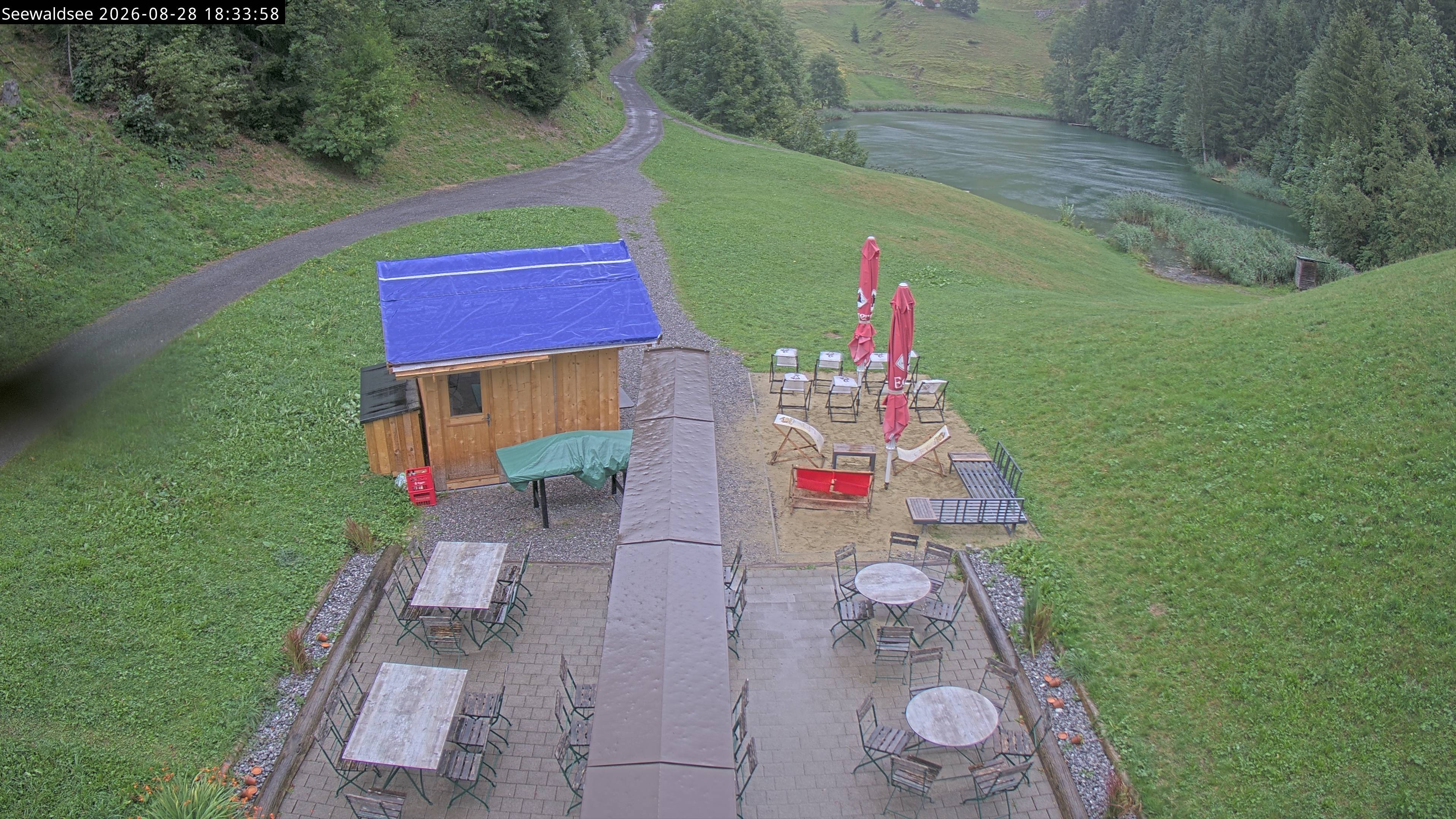 Archiv Foto Webcam Fontanella: Seewaldsee