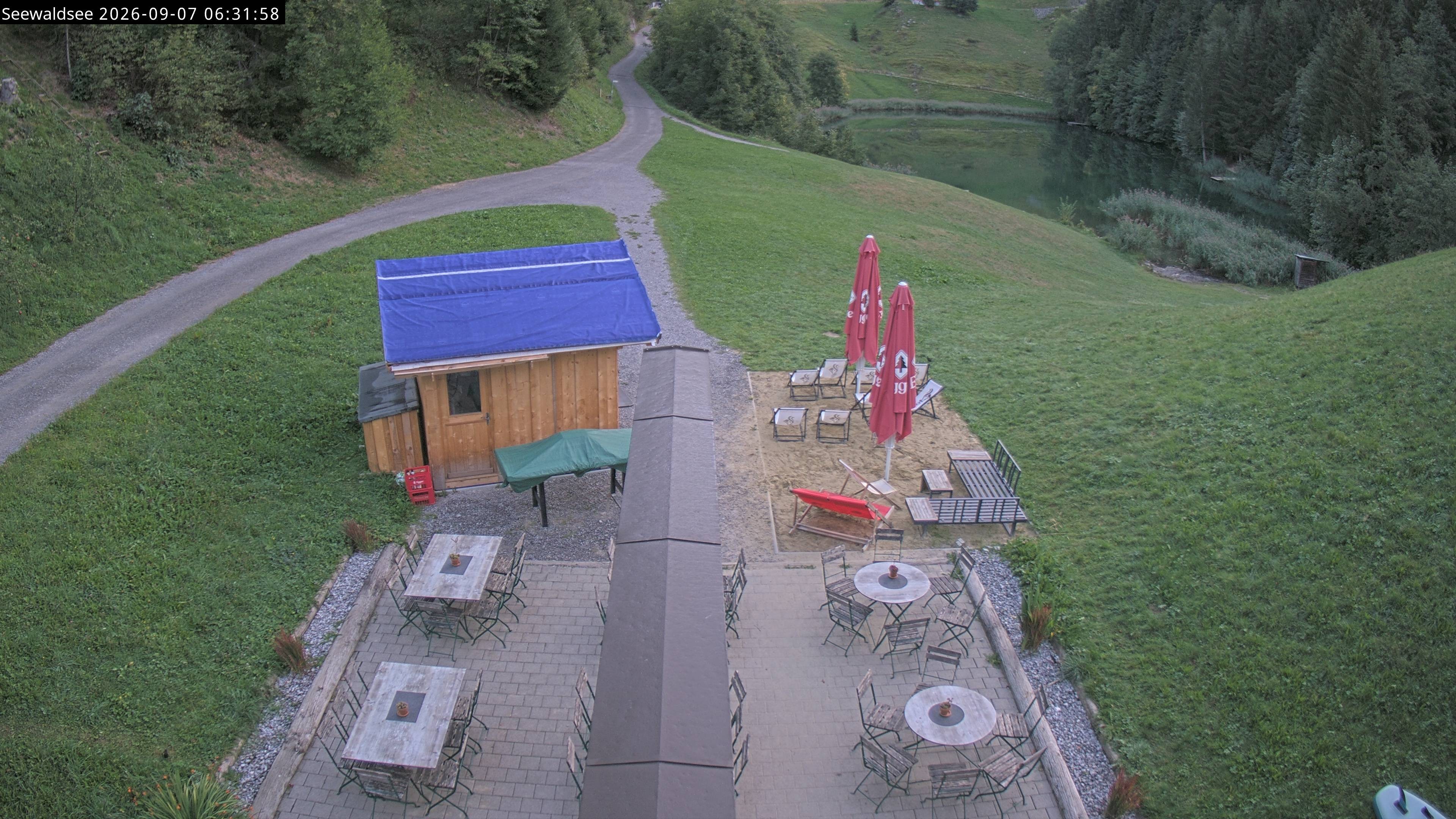 Archiv Foto Webcam Fontanella: Seewaldsee