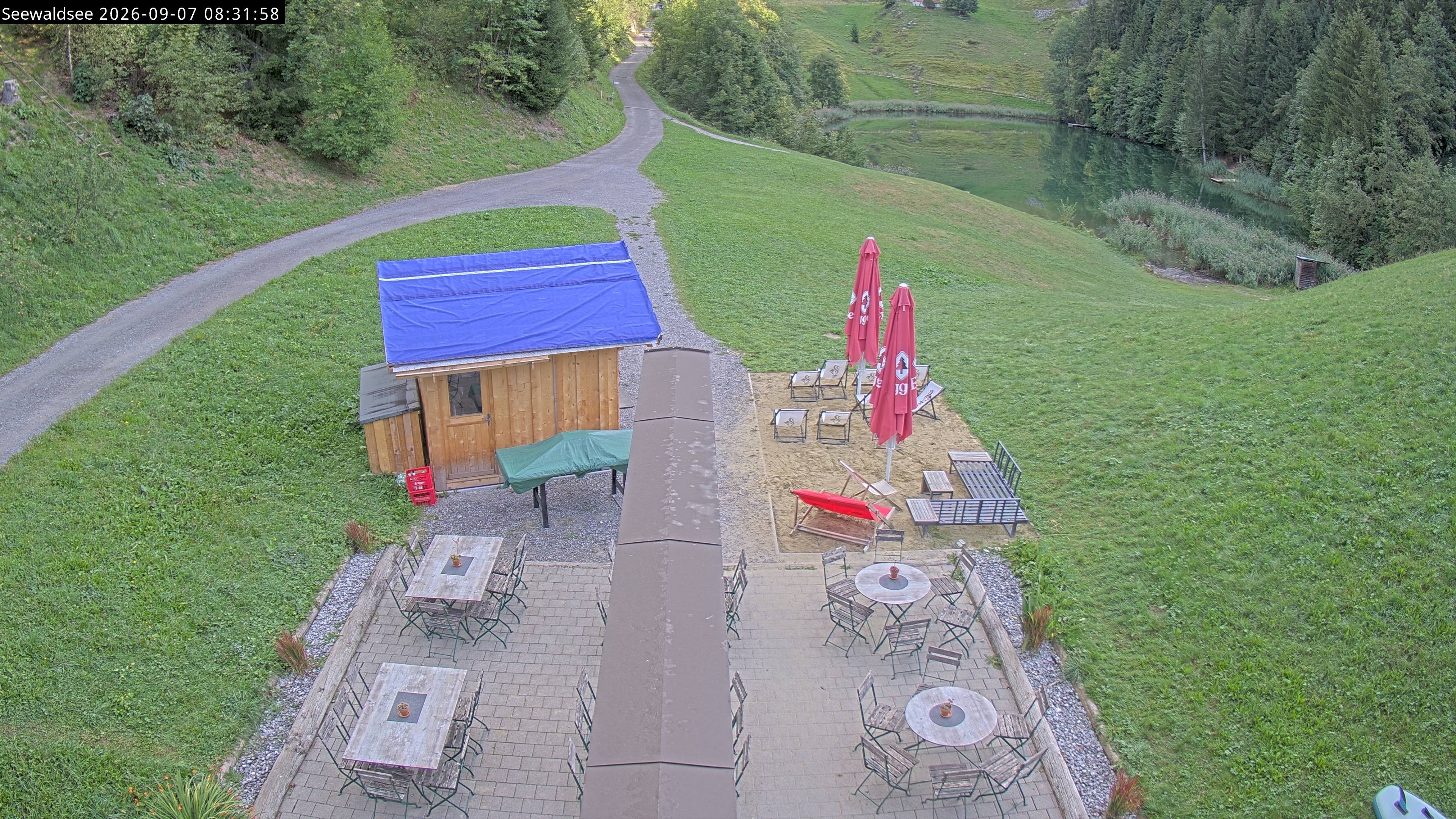 Archiv Foto Webcam Fontanella: Seewaldsee