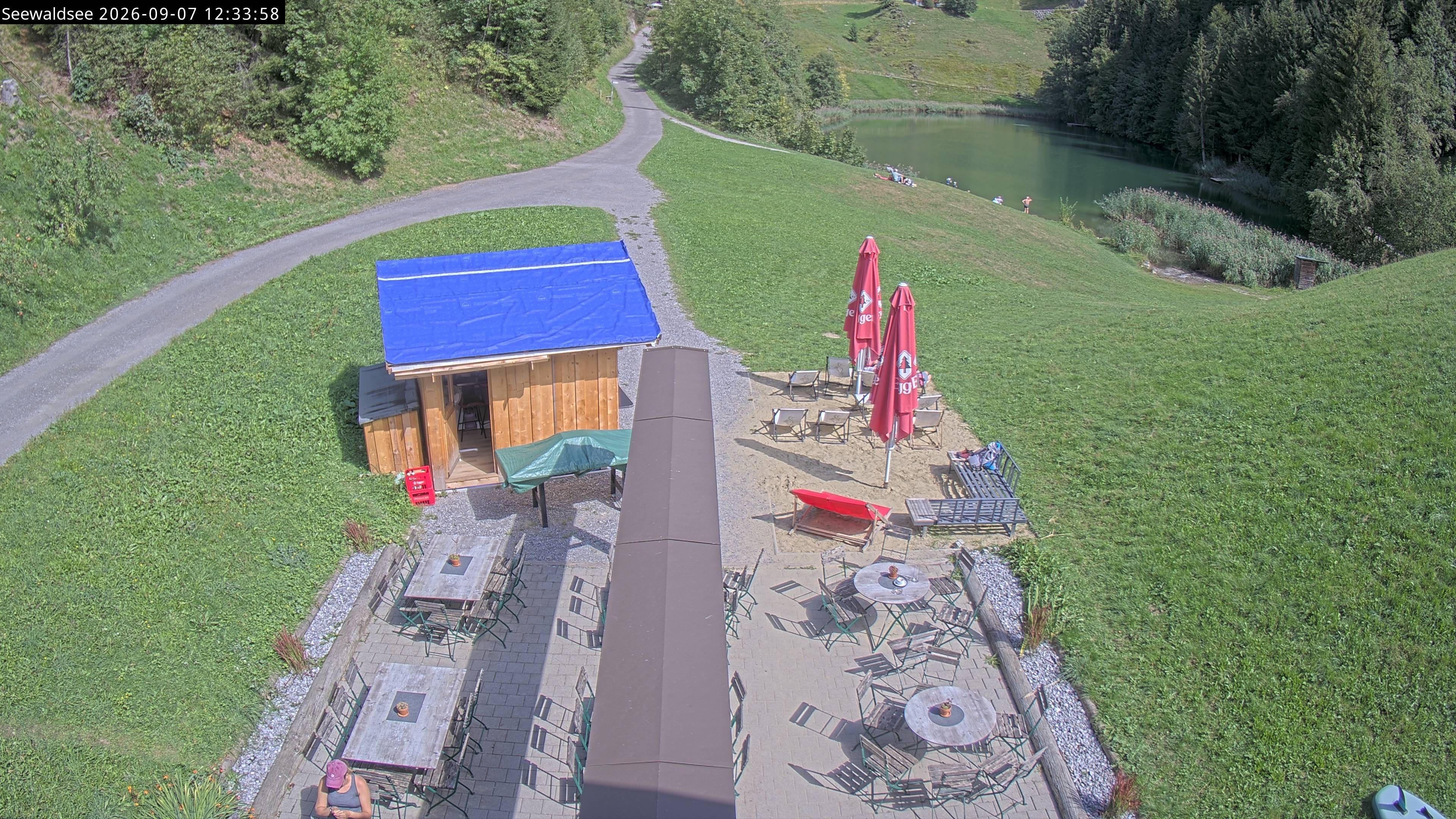 Archiv Foto Webcam Fontanella: Seewaldsee