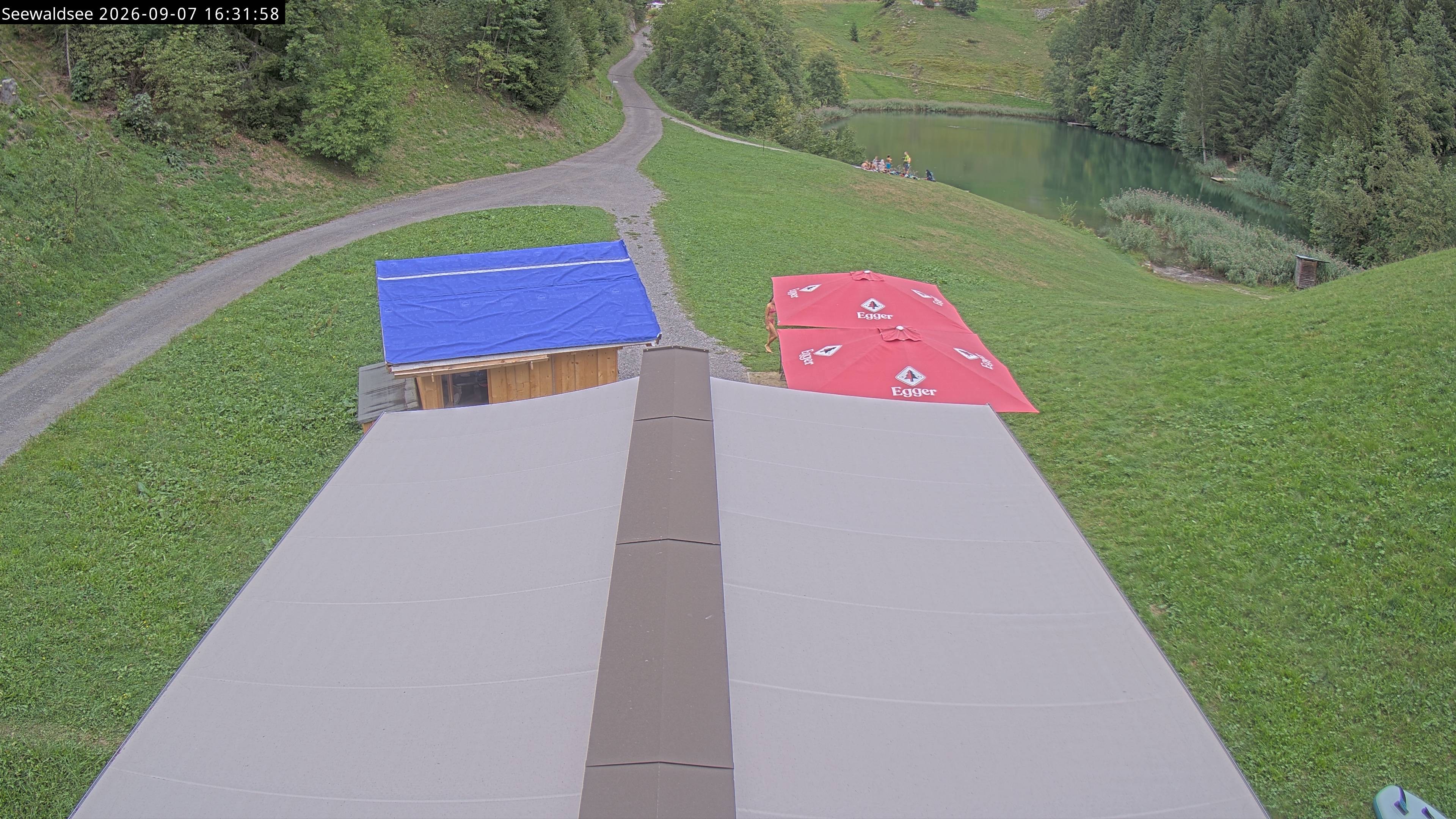 Archiv Foto Webcam Fontanella: Seewaldsee