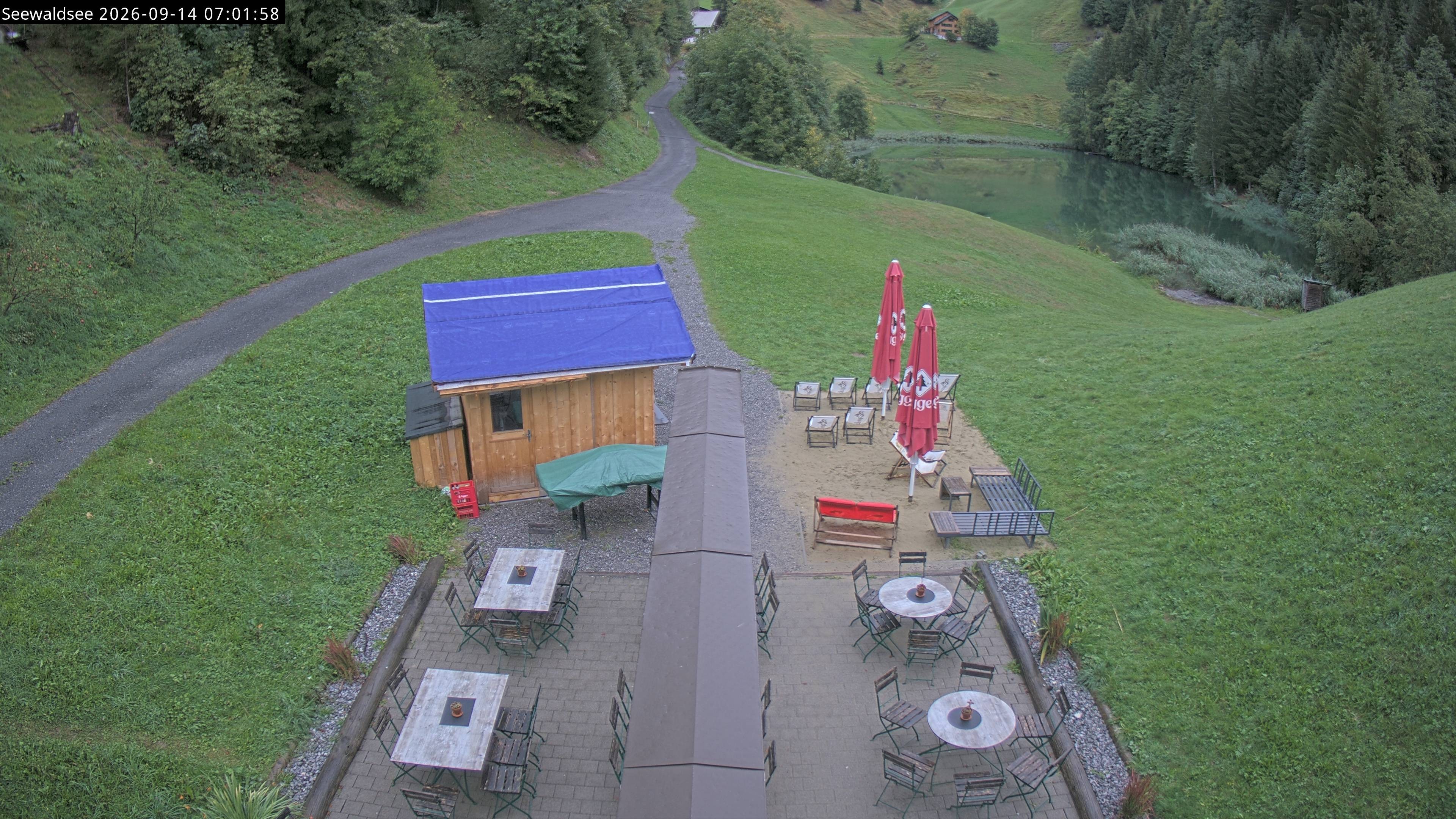 Archiv Foto Webcam Fontanella: Seewaldsee