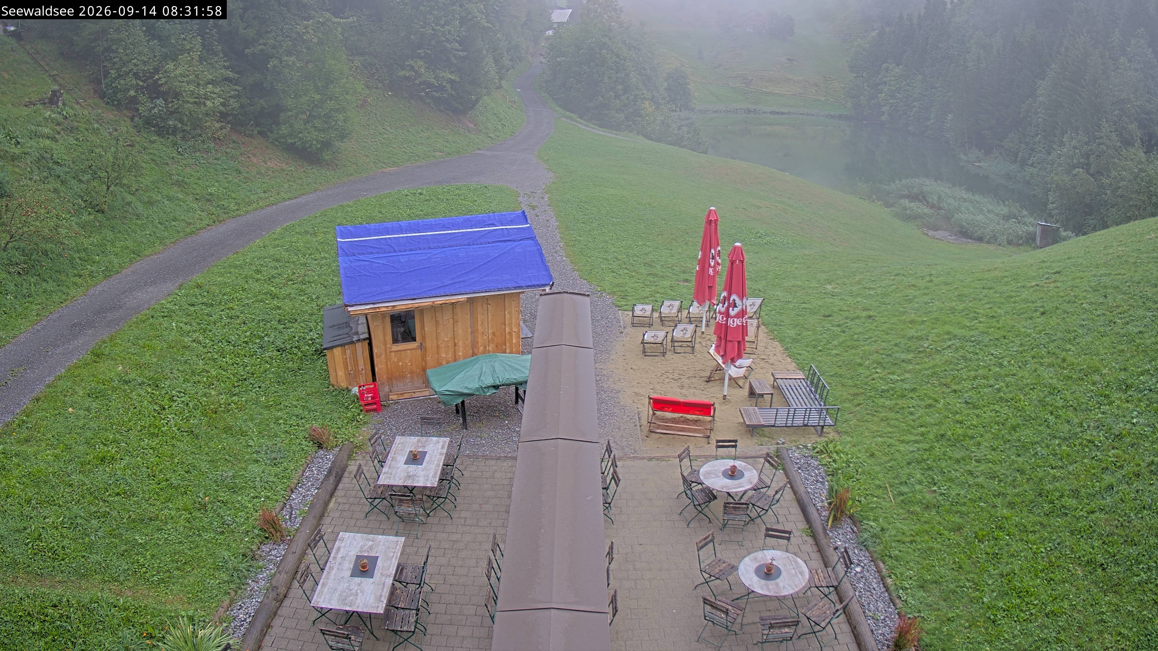 Archiv Foto Webcam Fontanella: Seewaldsee