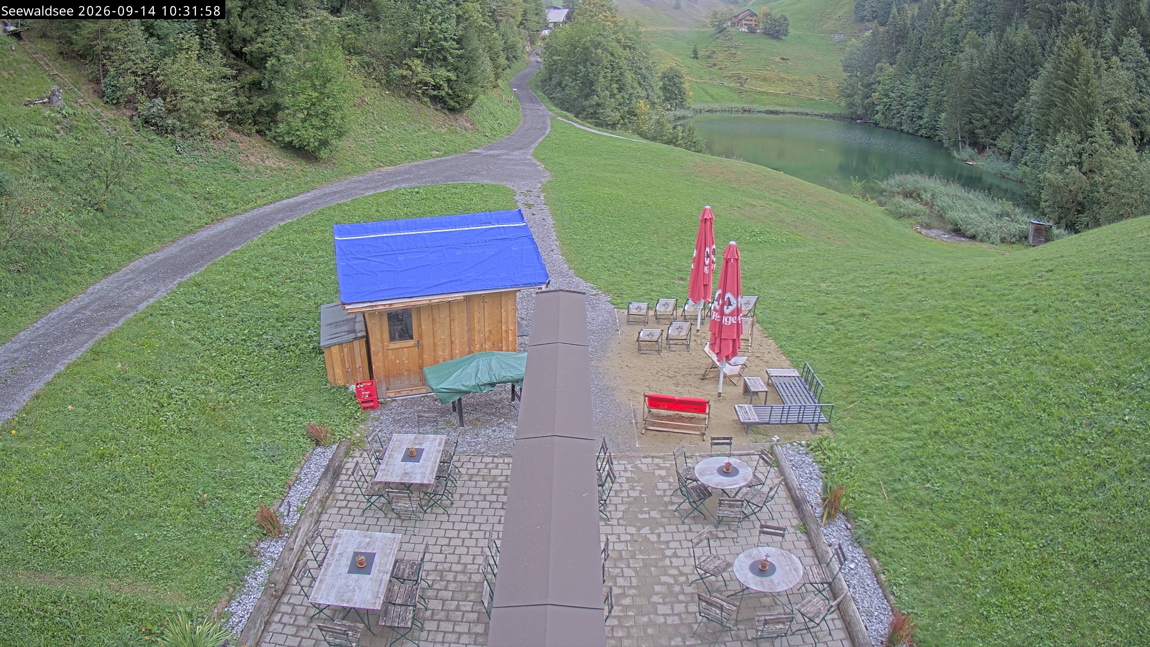 Archiv Foto Webcam Fontanella: Seewaldsee
