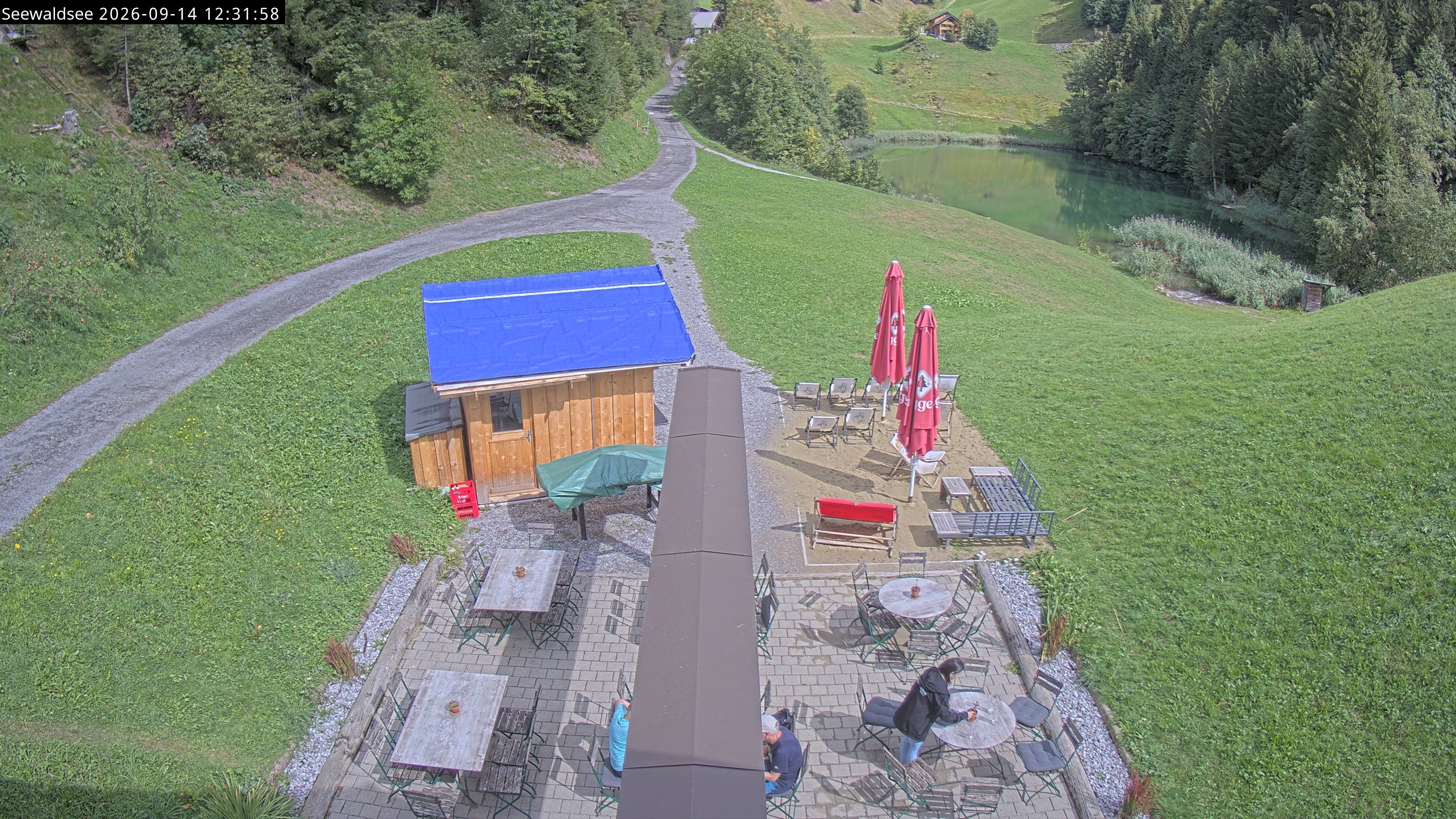 Archiv Foto Webcam Fontanella: Seewaldsee
