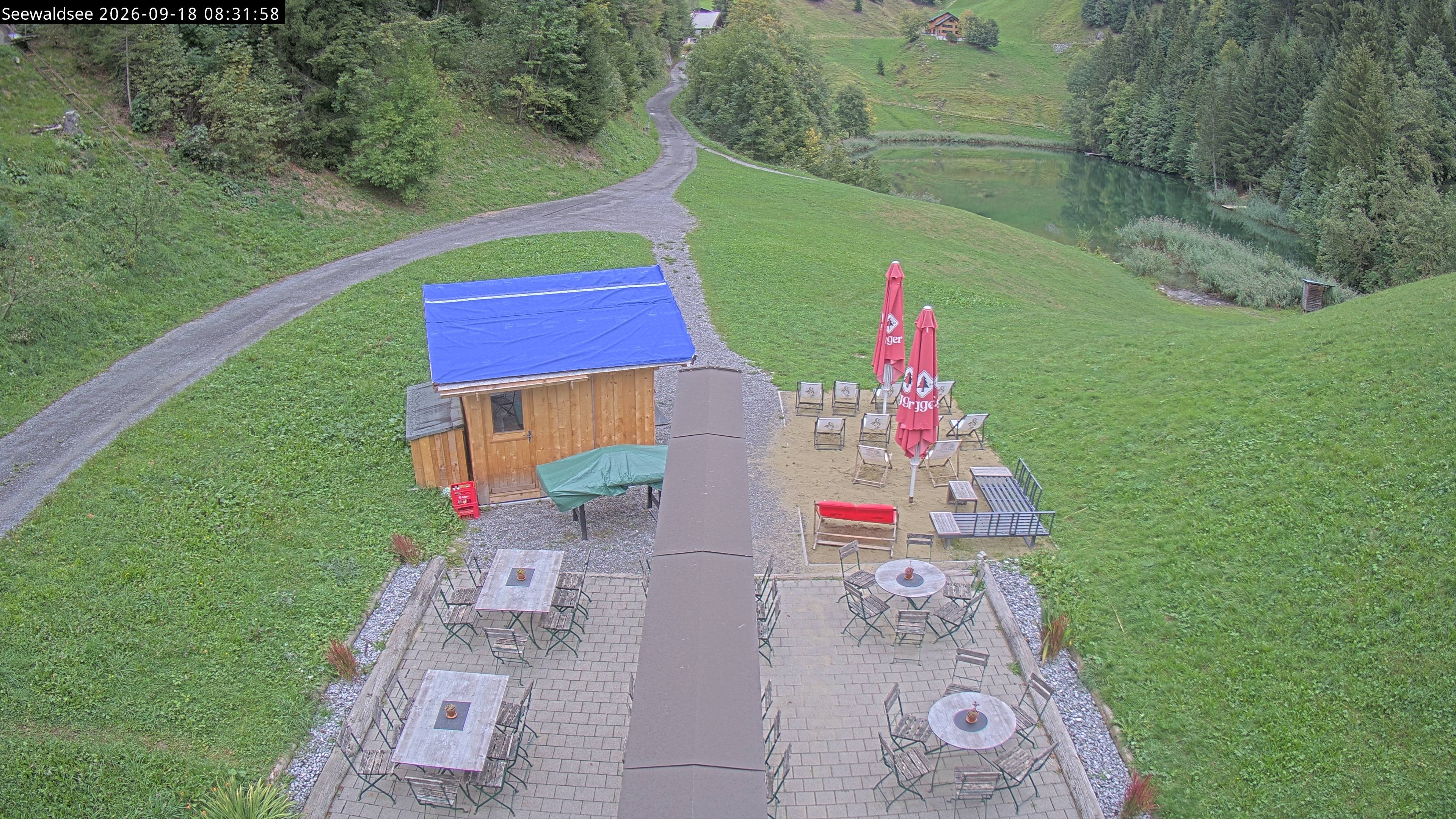 Archiv Foto Webcam Fontanella: Seewaldsee