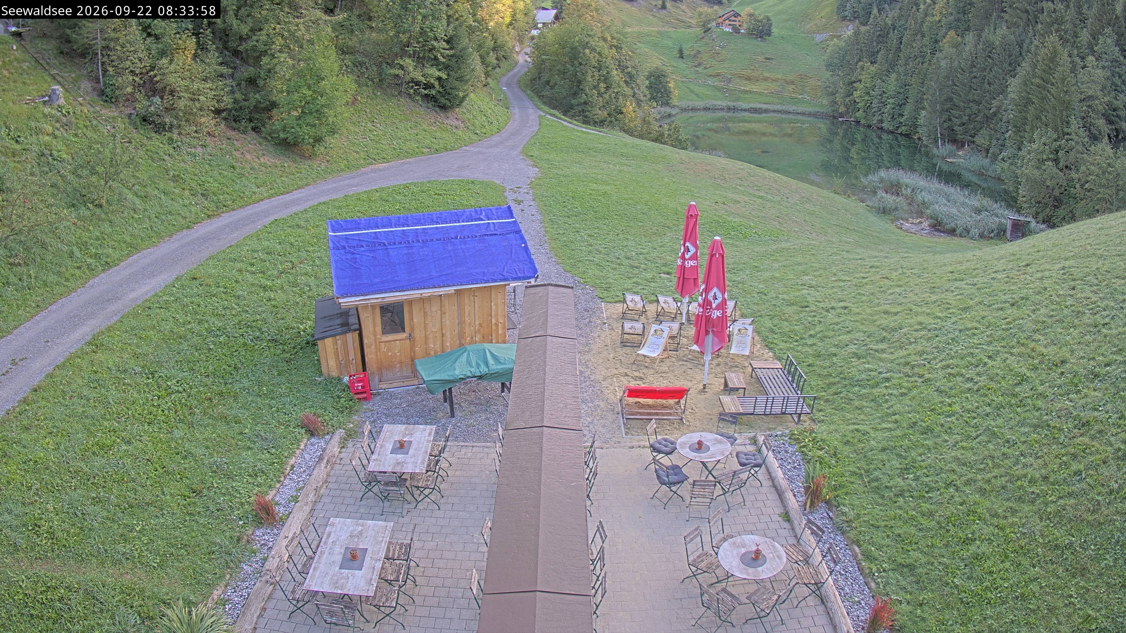 Archiv Foto Webcam Fontanella: Seewaldsee