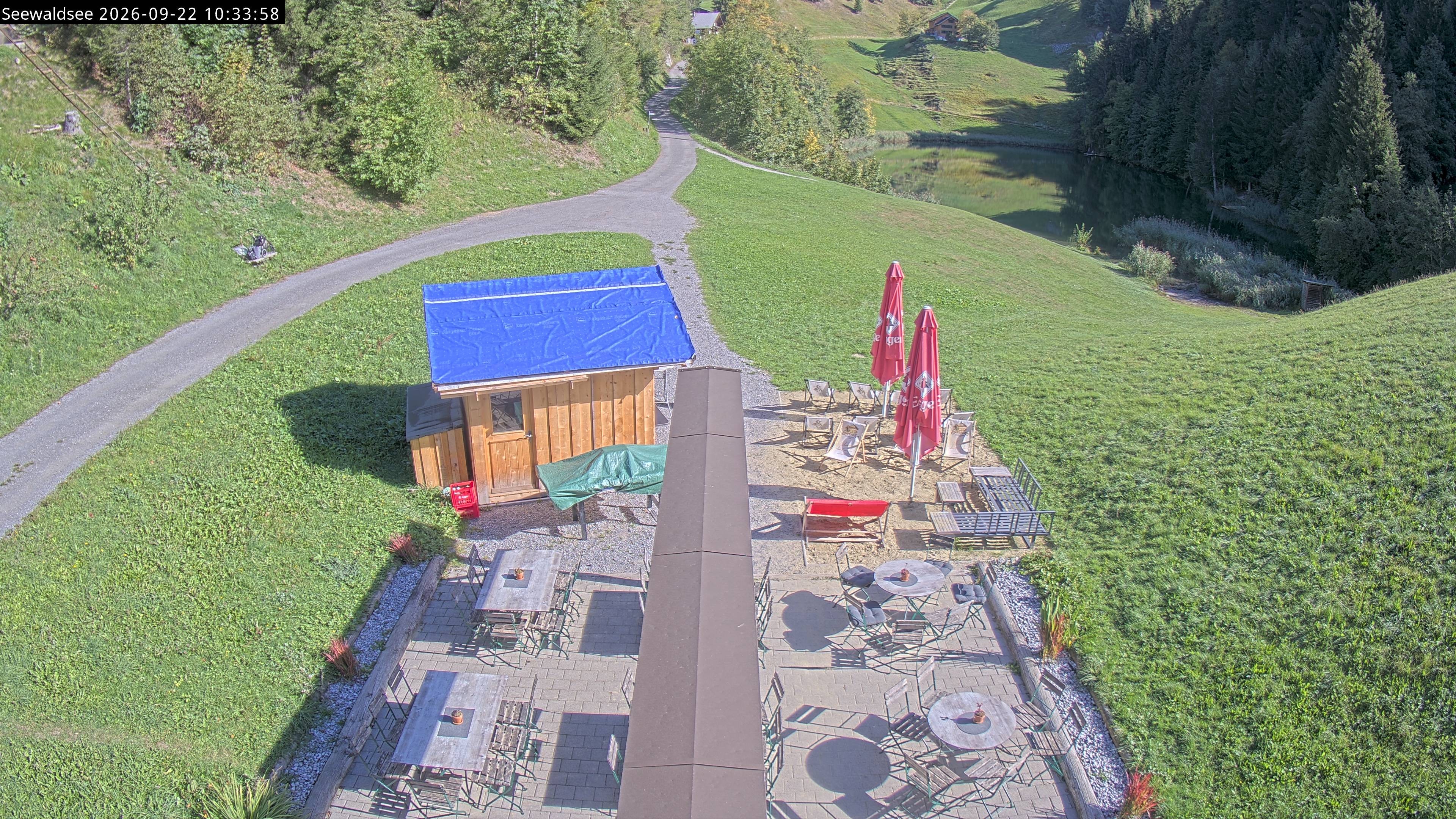 Archiv Foto Webcam Fontanella: Seewaldsee