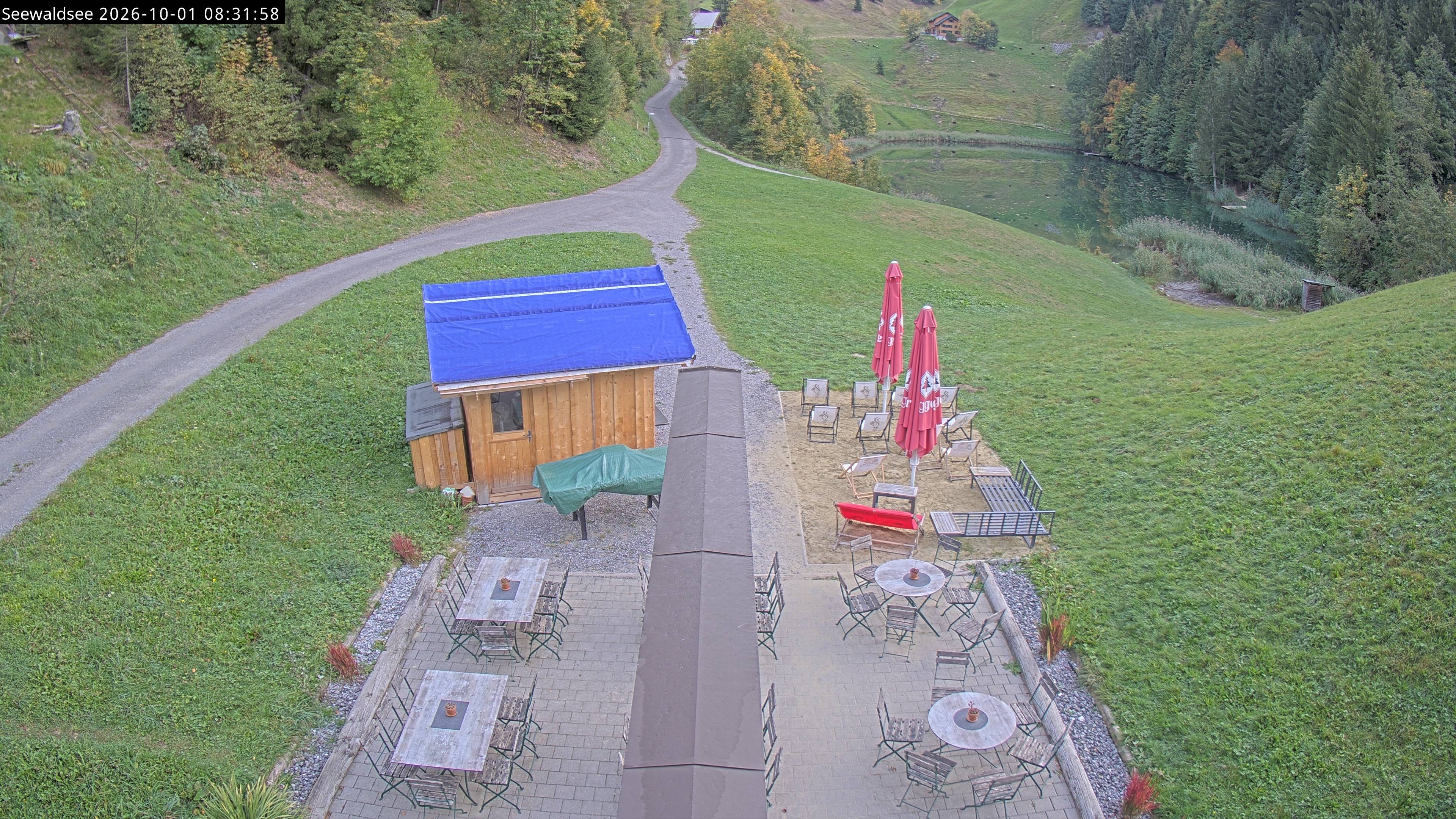 Archiv Foto Webcam Fontanella: Seewaldsee