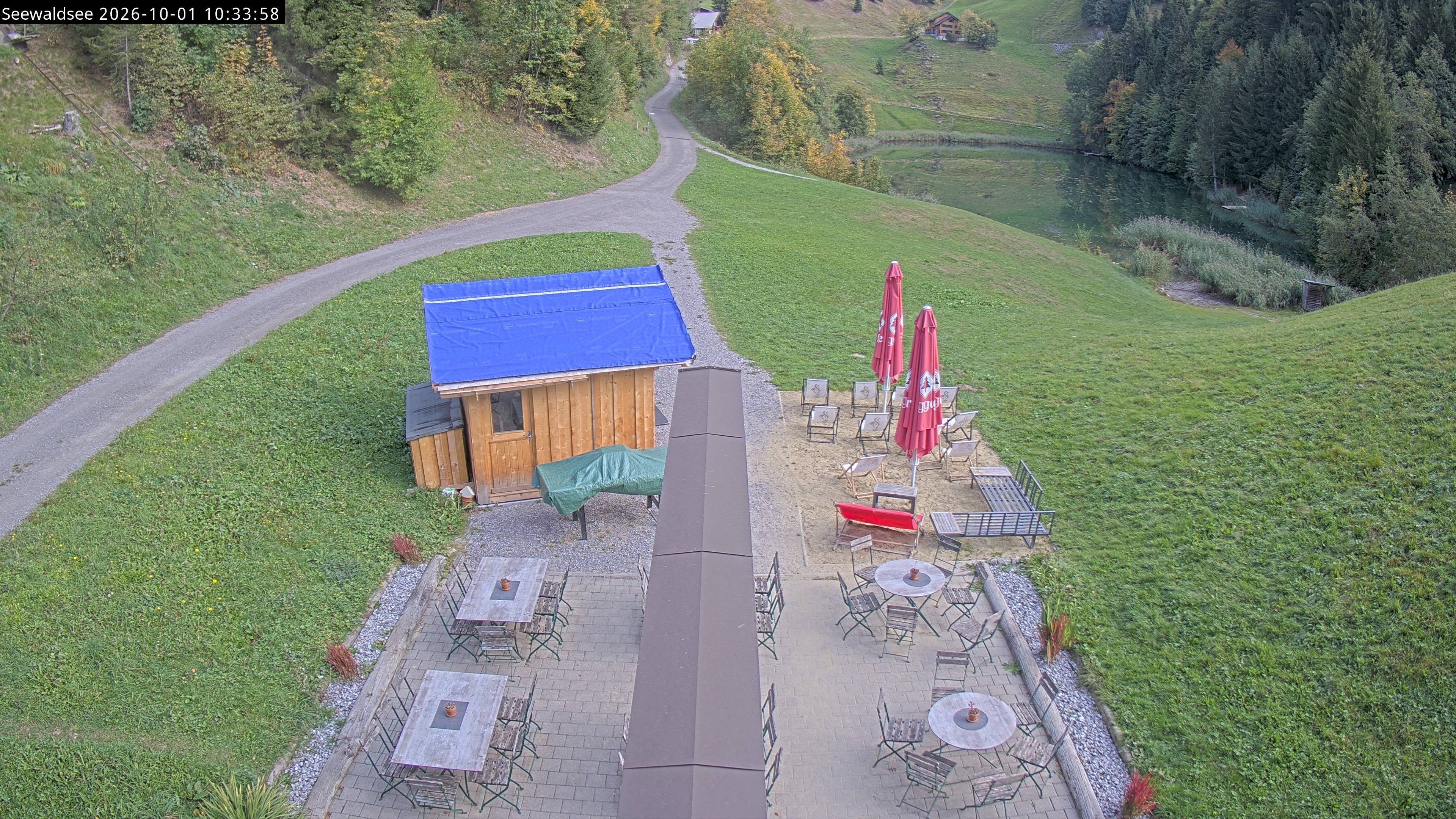 Archiv Foto Webcam Fontanella: Seewaldsee