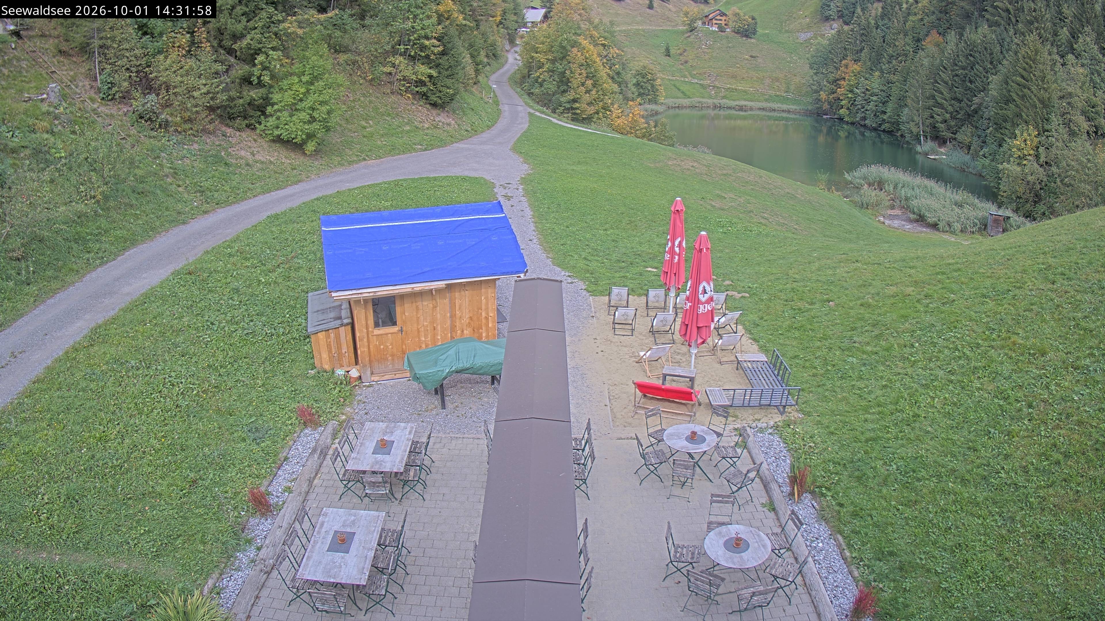 Archiv Foto Webcam Fontanella: Seewaldsee