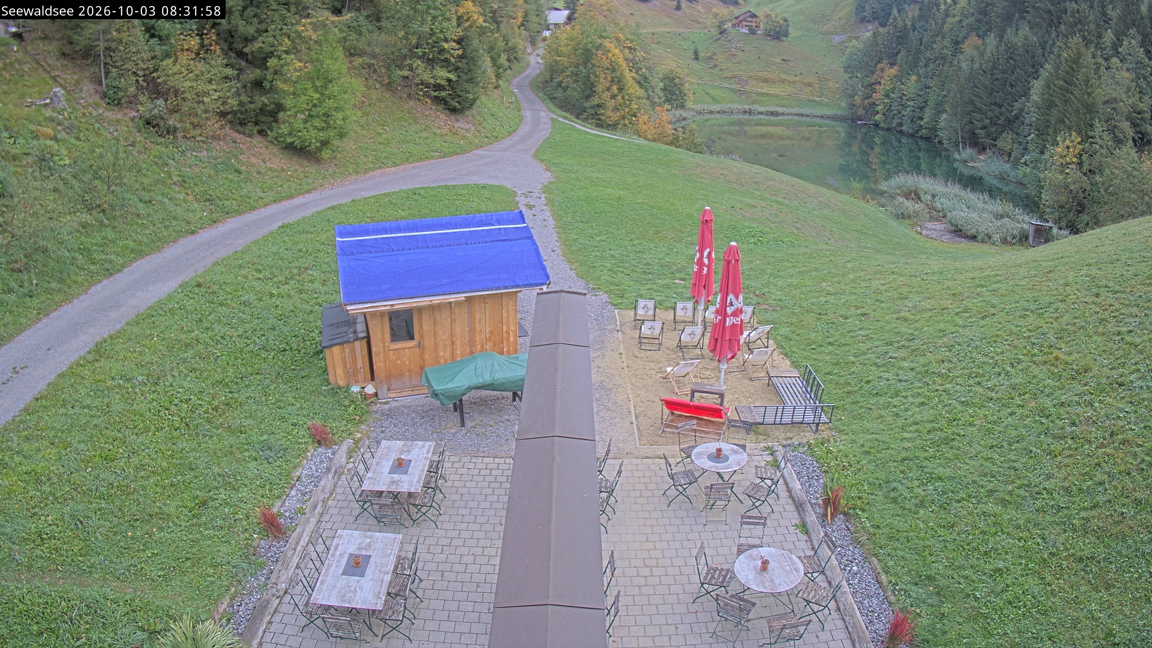 Archiv Foto Webcam Fontanella: Seewaldsee