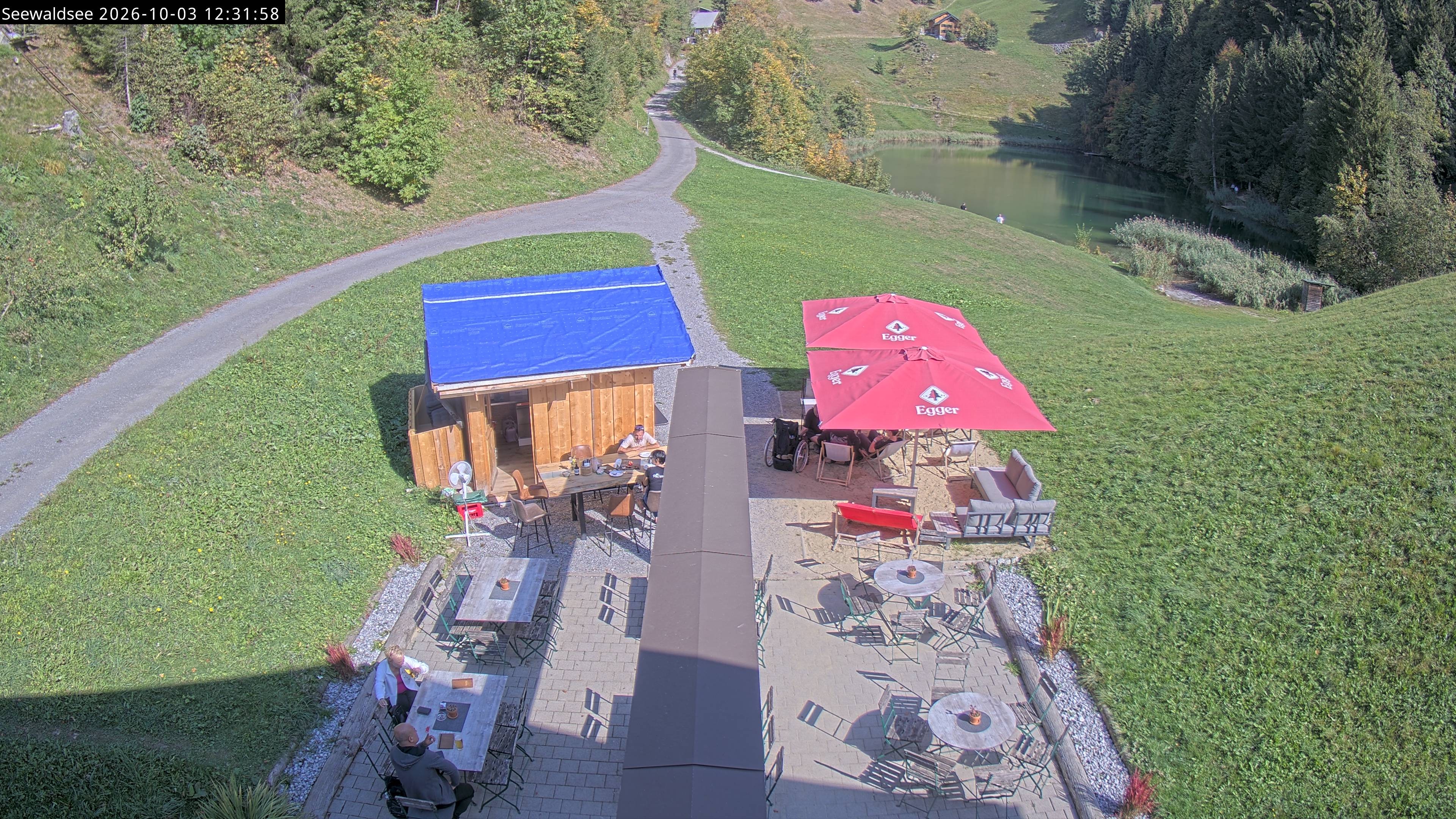 Archiv Foto Webcam Fontanella: Seewaldsee