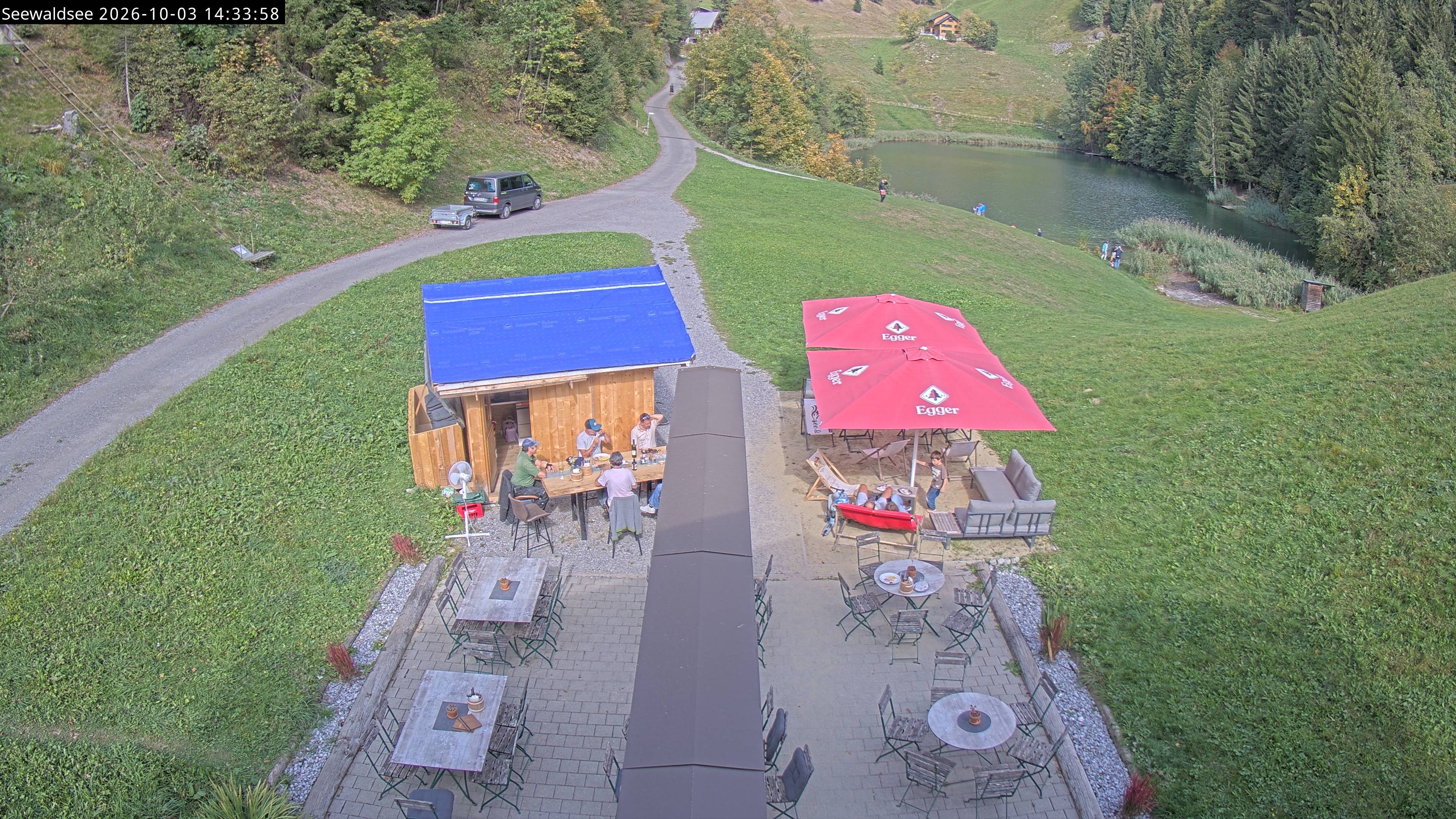 Archiv Foto Webcam Fontanella: Seewaldsee