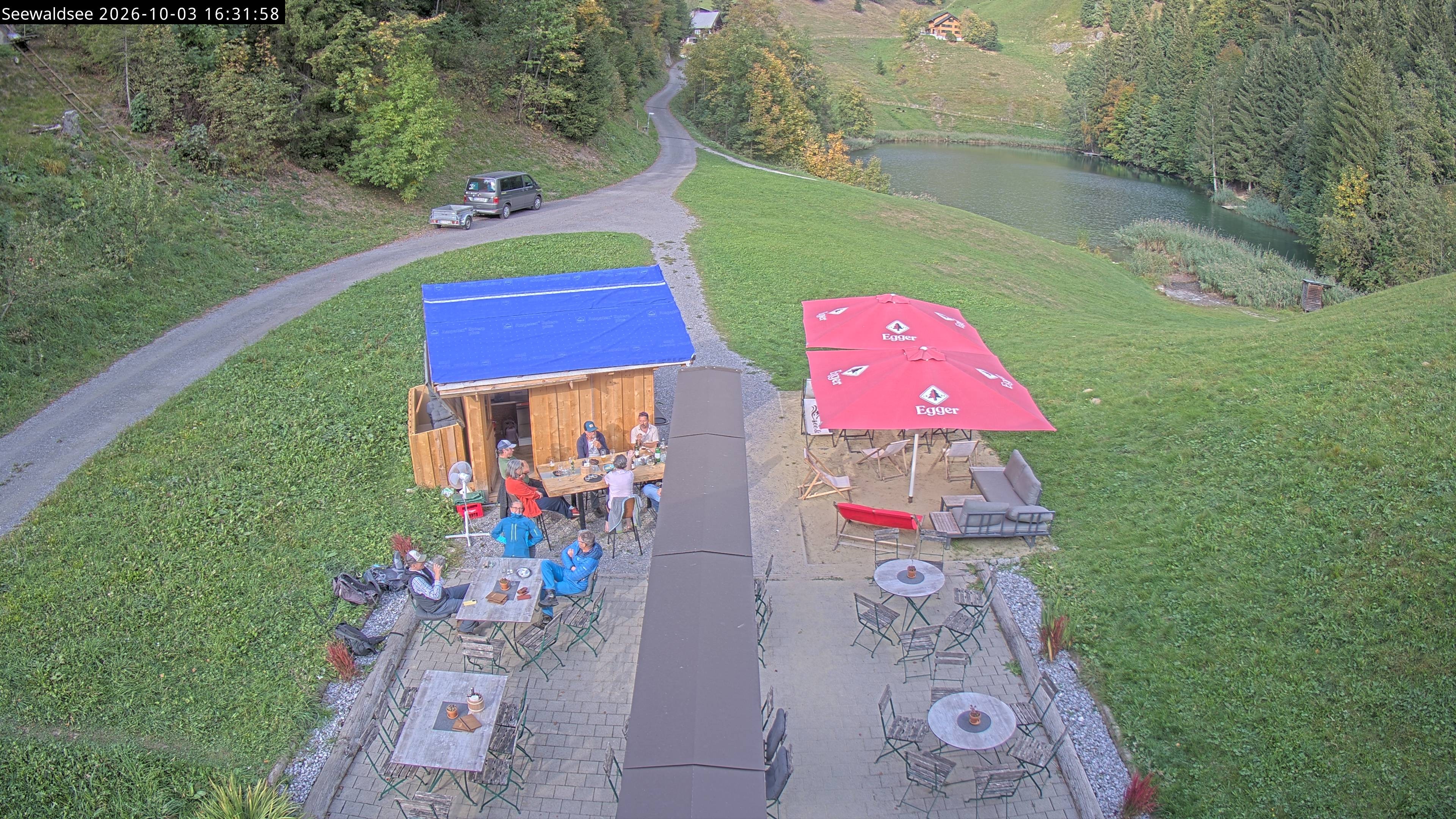 Archiv Foto Webcam Fontanella: Seewaldsee