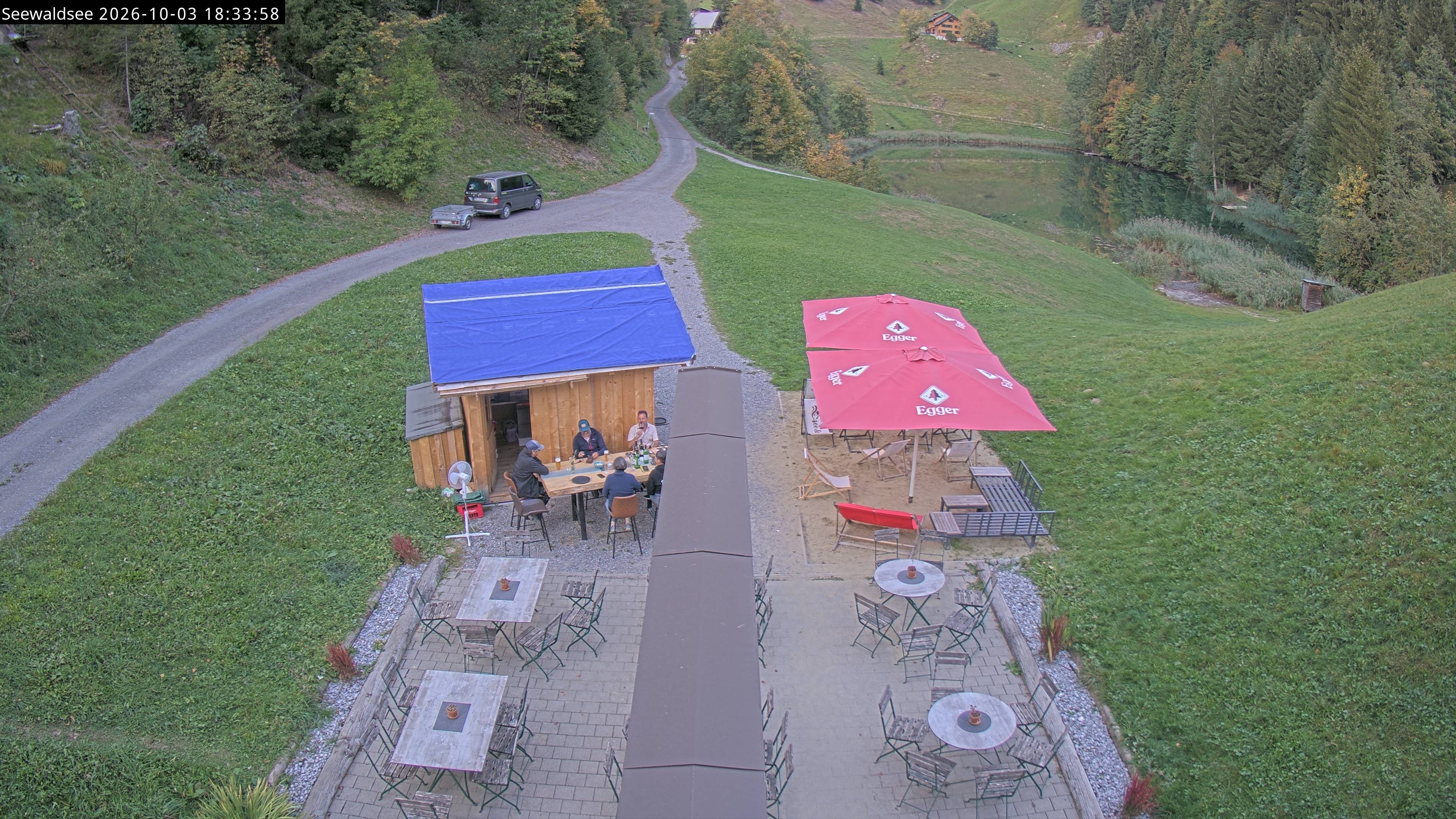 Archiv Foto Webcam Fontanella: Seewaldsee