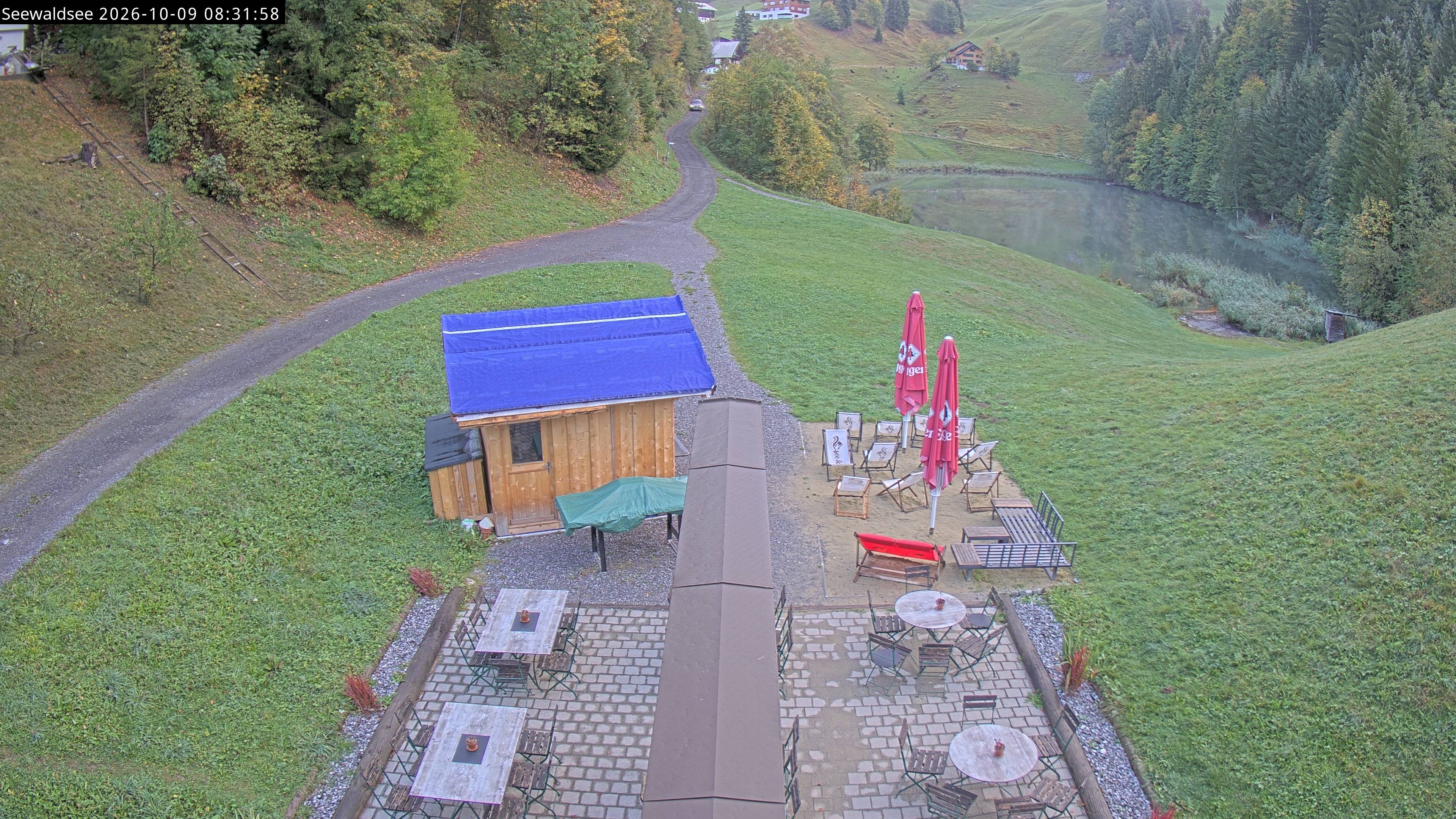 Archiv Foto Webcam Fontanella: Seewaldsee
