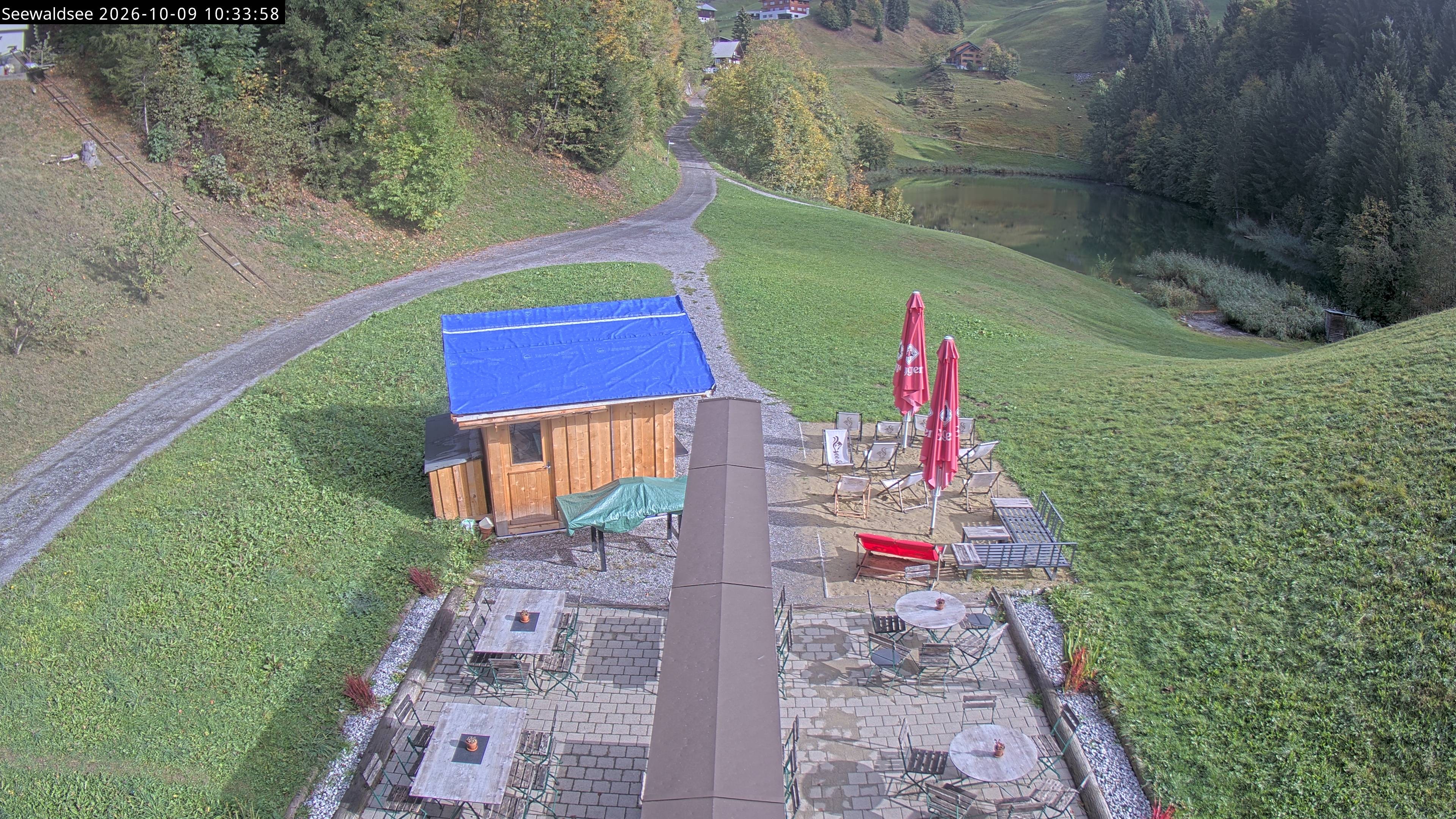 Archiv Foto Webcam Fontanella: Seewaldsee