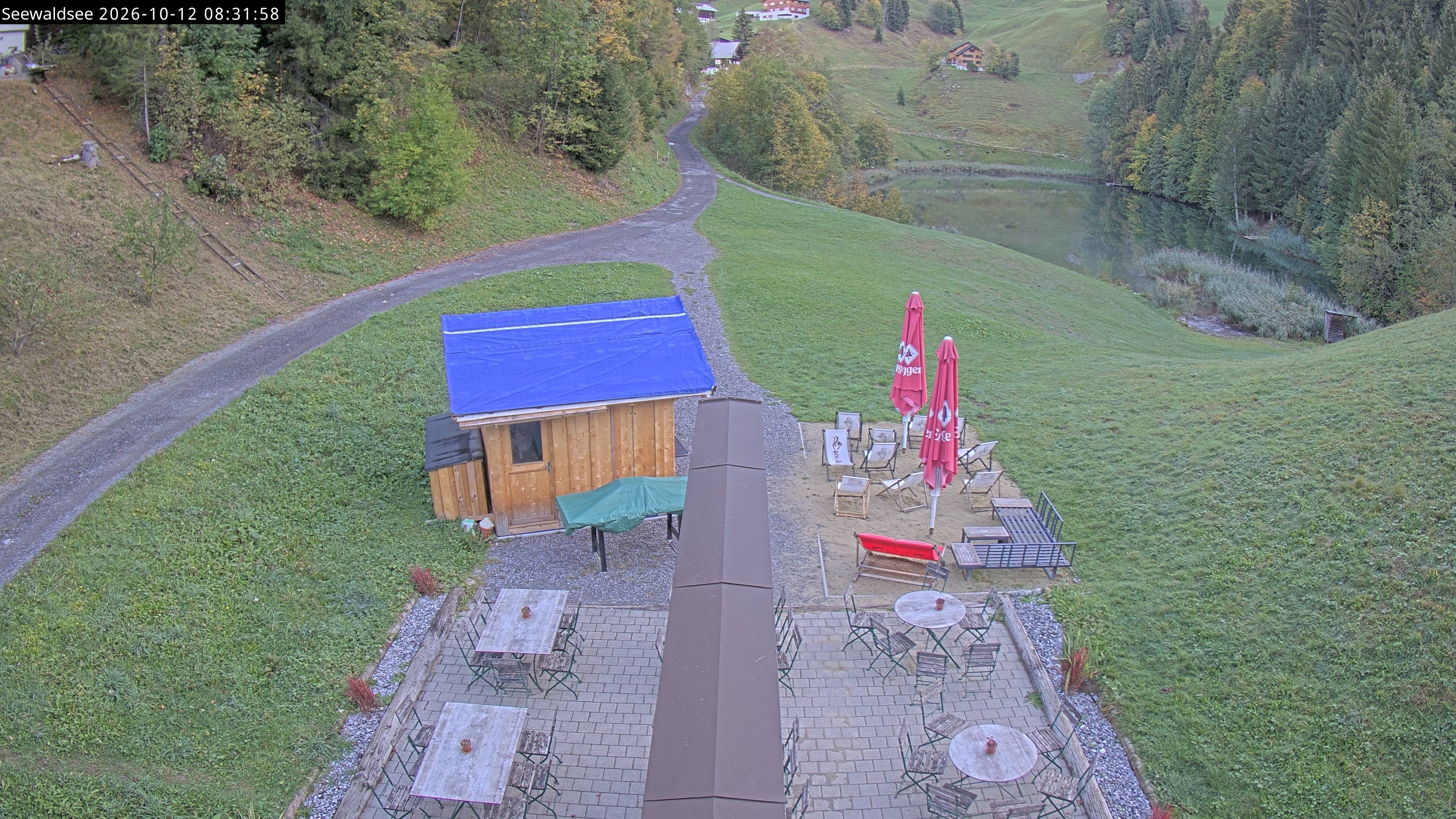 Archiv Foto Webcam Fontanella: Seewaldsee