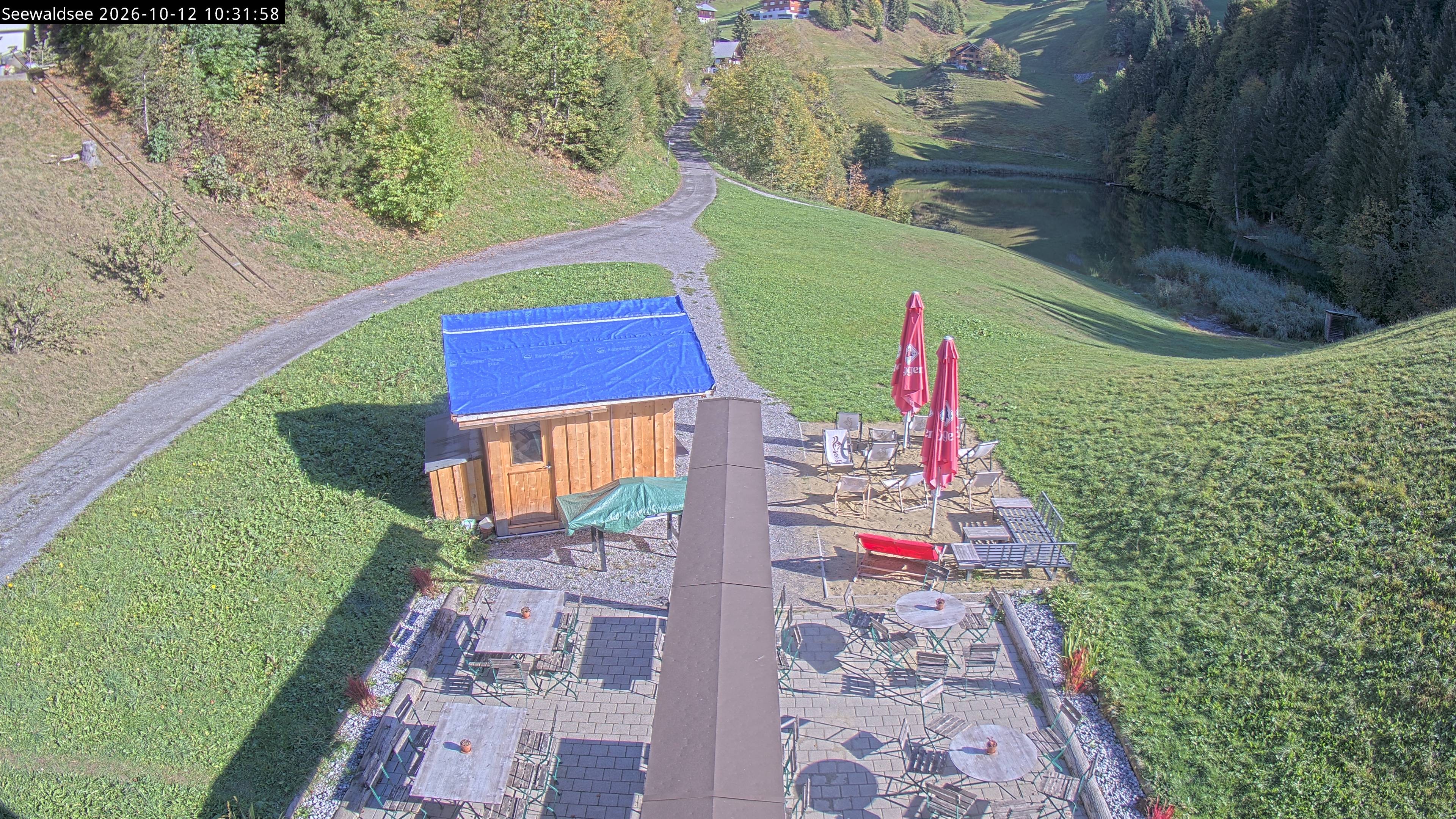 Archiv Foto Webcam Fontanella: Seewaldsee