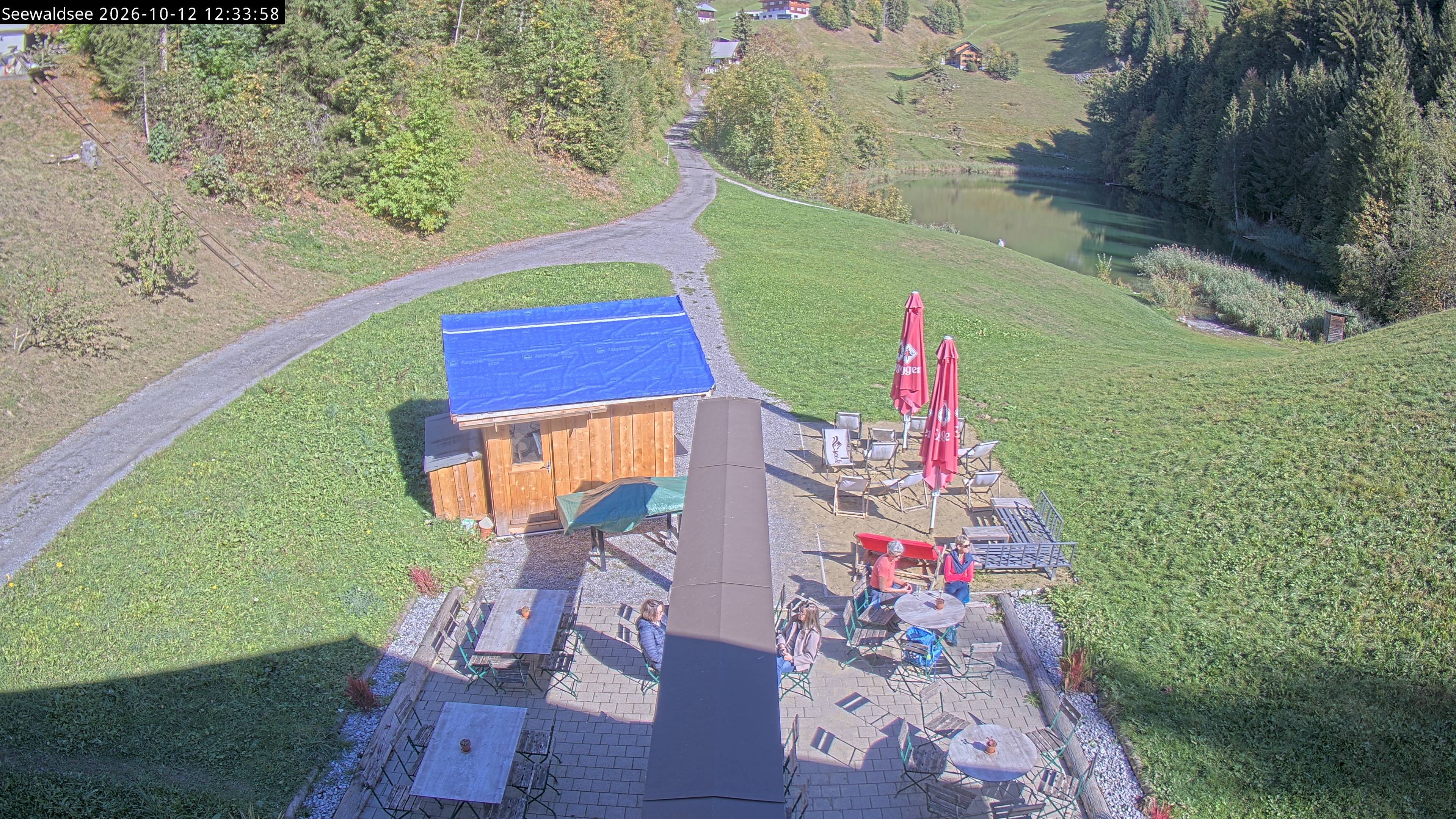 Archiv Foto Webcam Fontanella: Seewaldsee