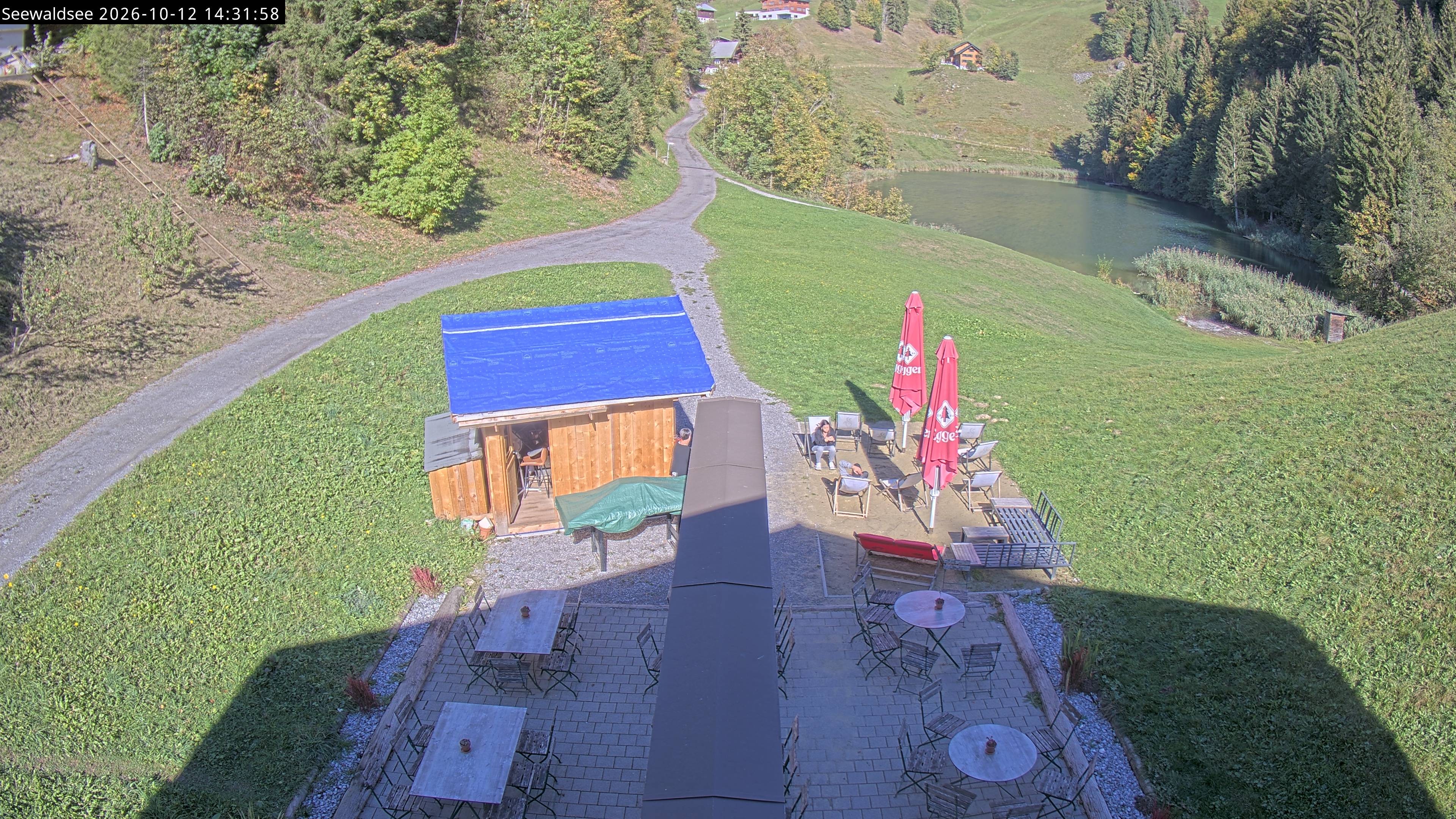 Archiv Foto Webcam Fontanella: Seewaldsee
