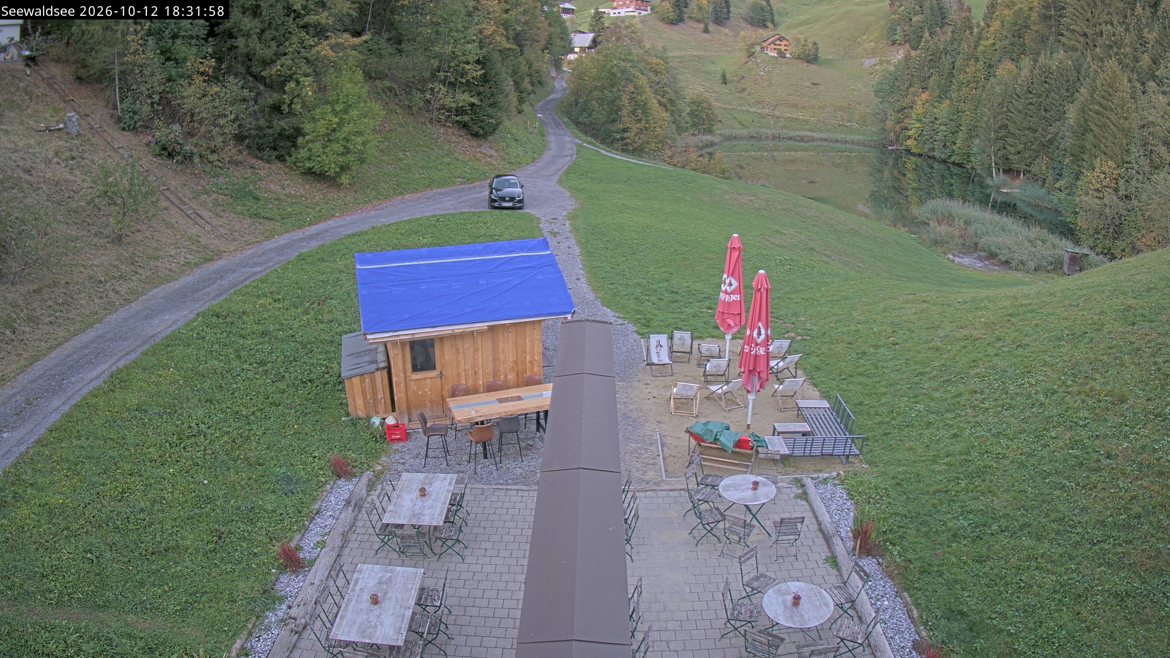 Archiv Foto Webcam Fontanella: Seewaldsee