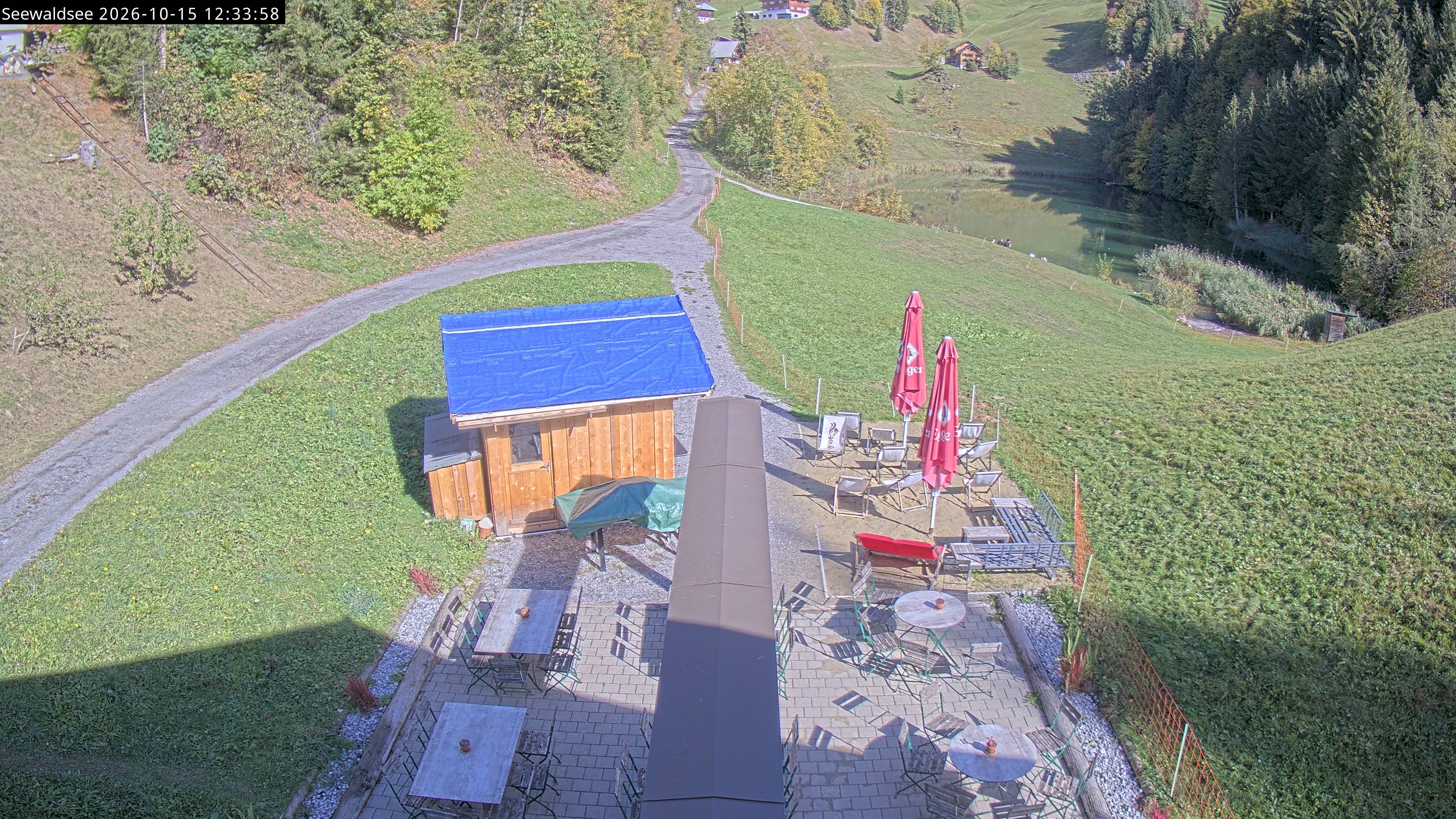 Archiv Foto Webcam Fontanella: Seewaldsee