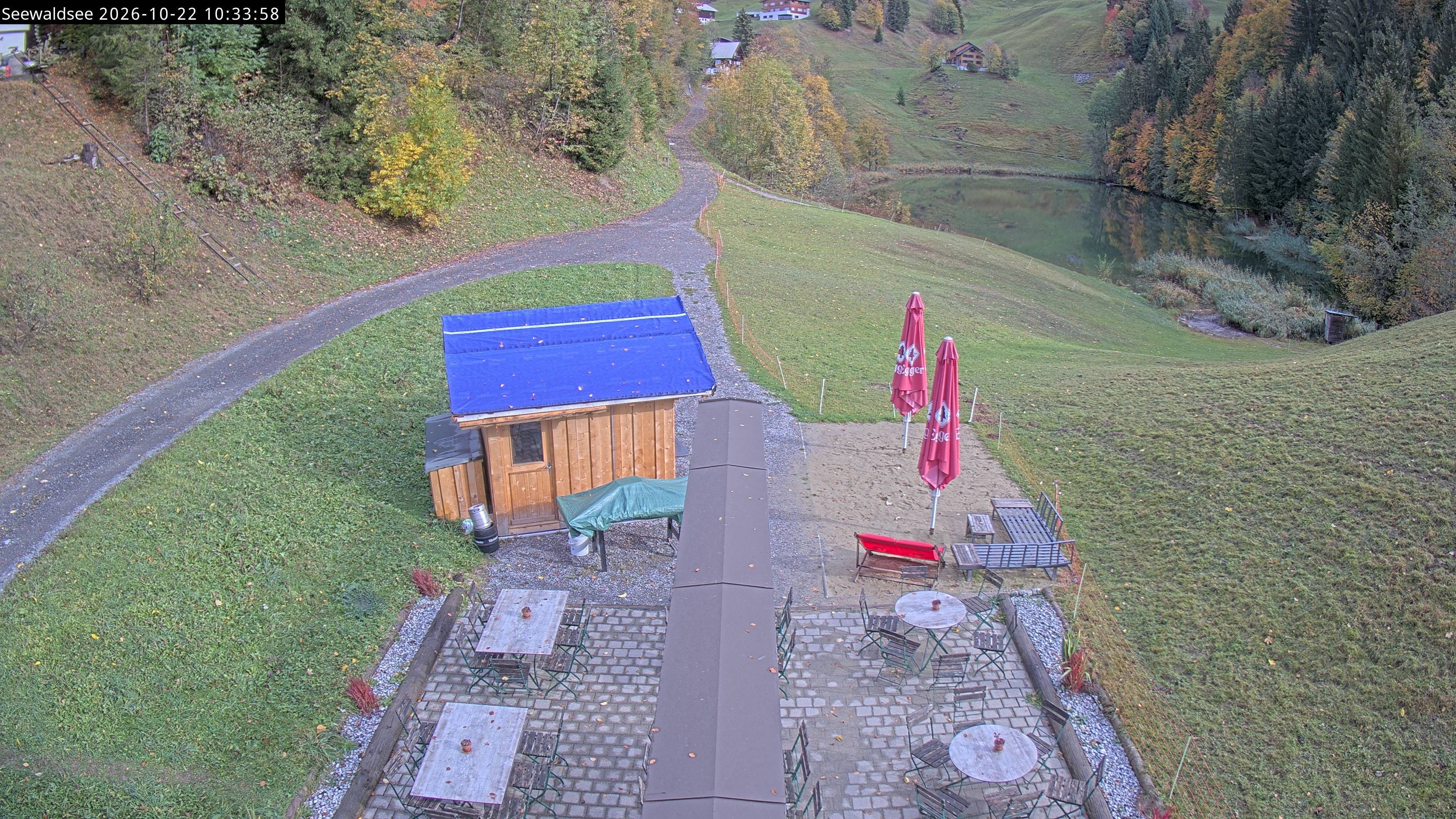Archiv Foto Webcam Fontanella: Seewaldsee