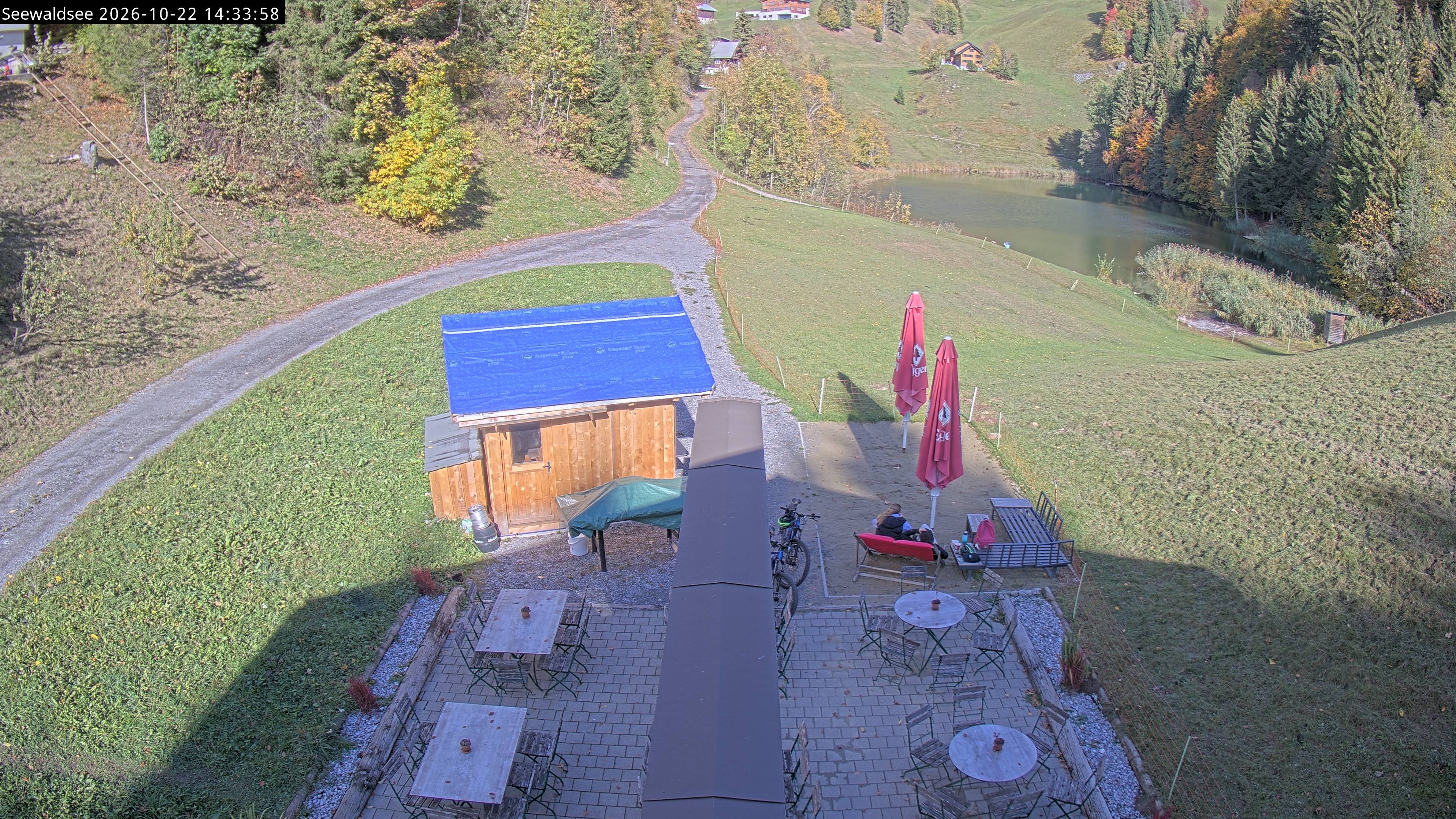 Archiv Foto Webcam Fontanella: Seewaldsee