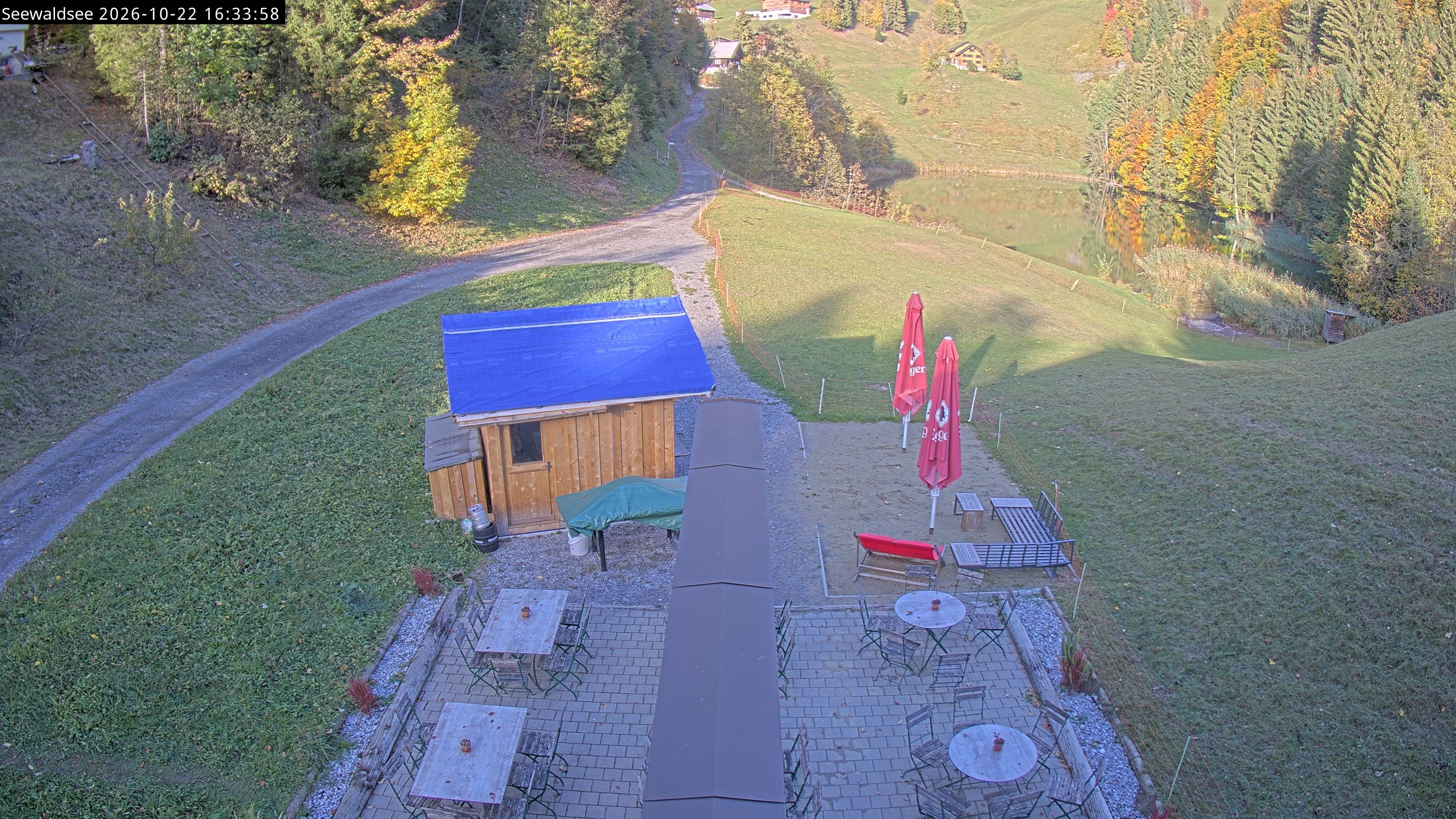 Archiv Foto Webcam Fontanella: Seewaldsee