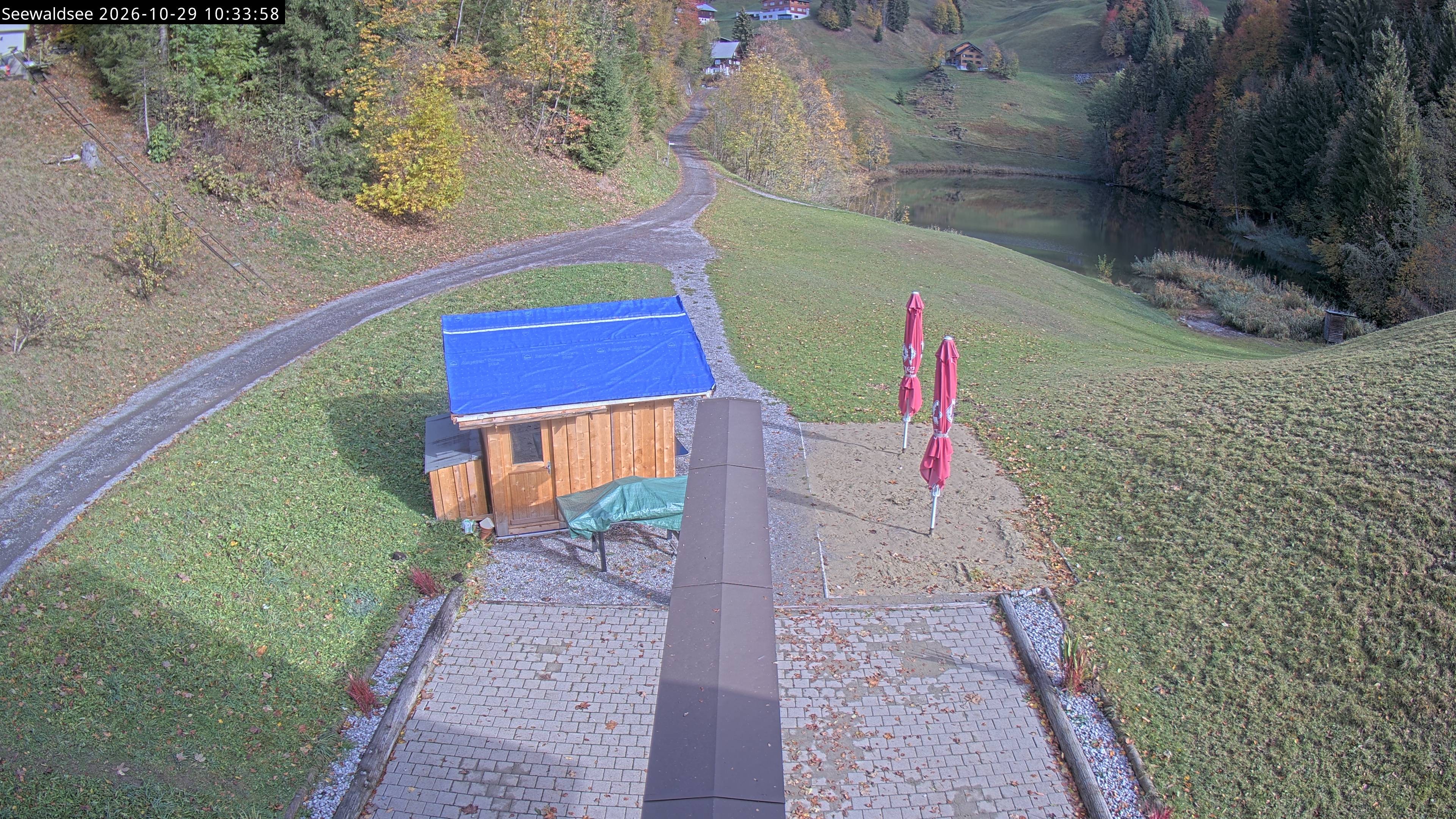 Archiv Foto Webcam Fontanella: Seewaldsee