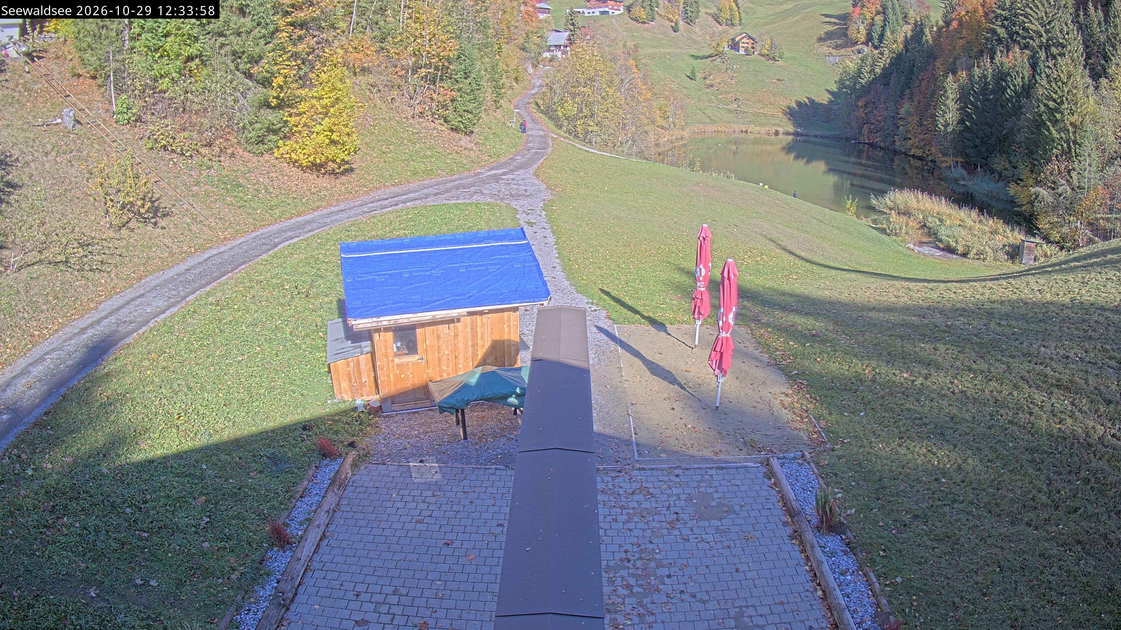 Archiv Foto Webcam Fontanella: Seewaldsee