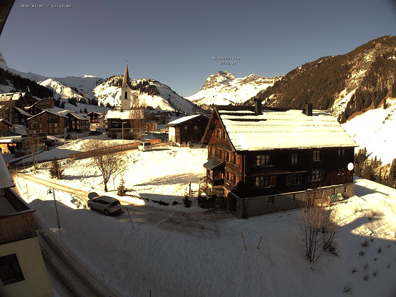 Archived image Webcam Village center Warth
