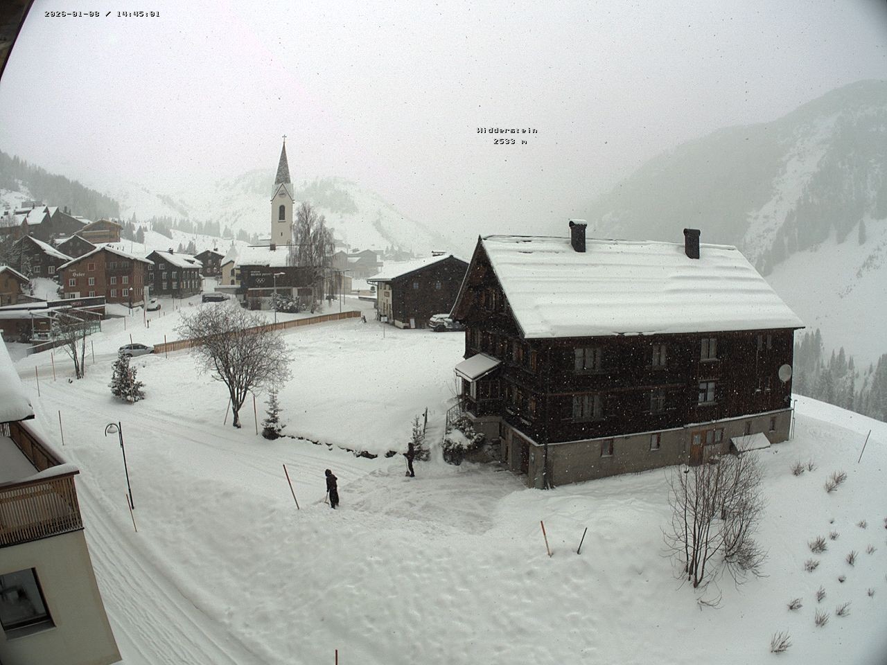 Archived image Webcam Village center Warth