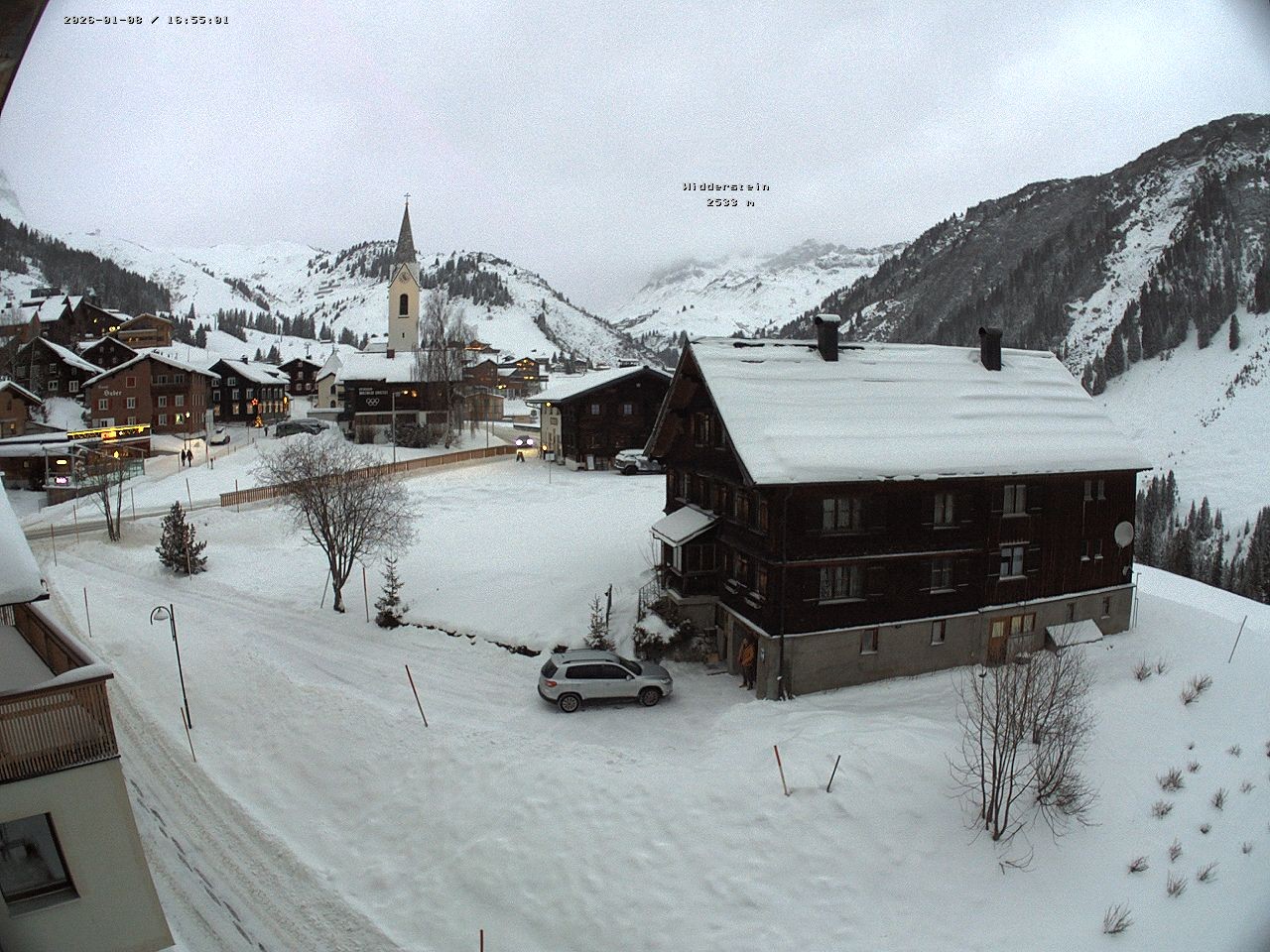 Archived image Webcam Village center Warth