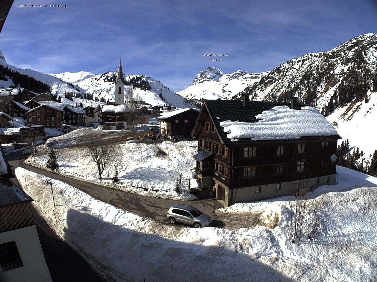 Archived image Webcam Village center Warth