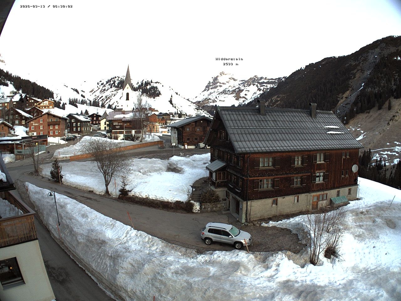 Archived image Webcam Village center Warth