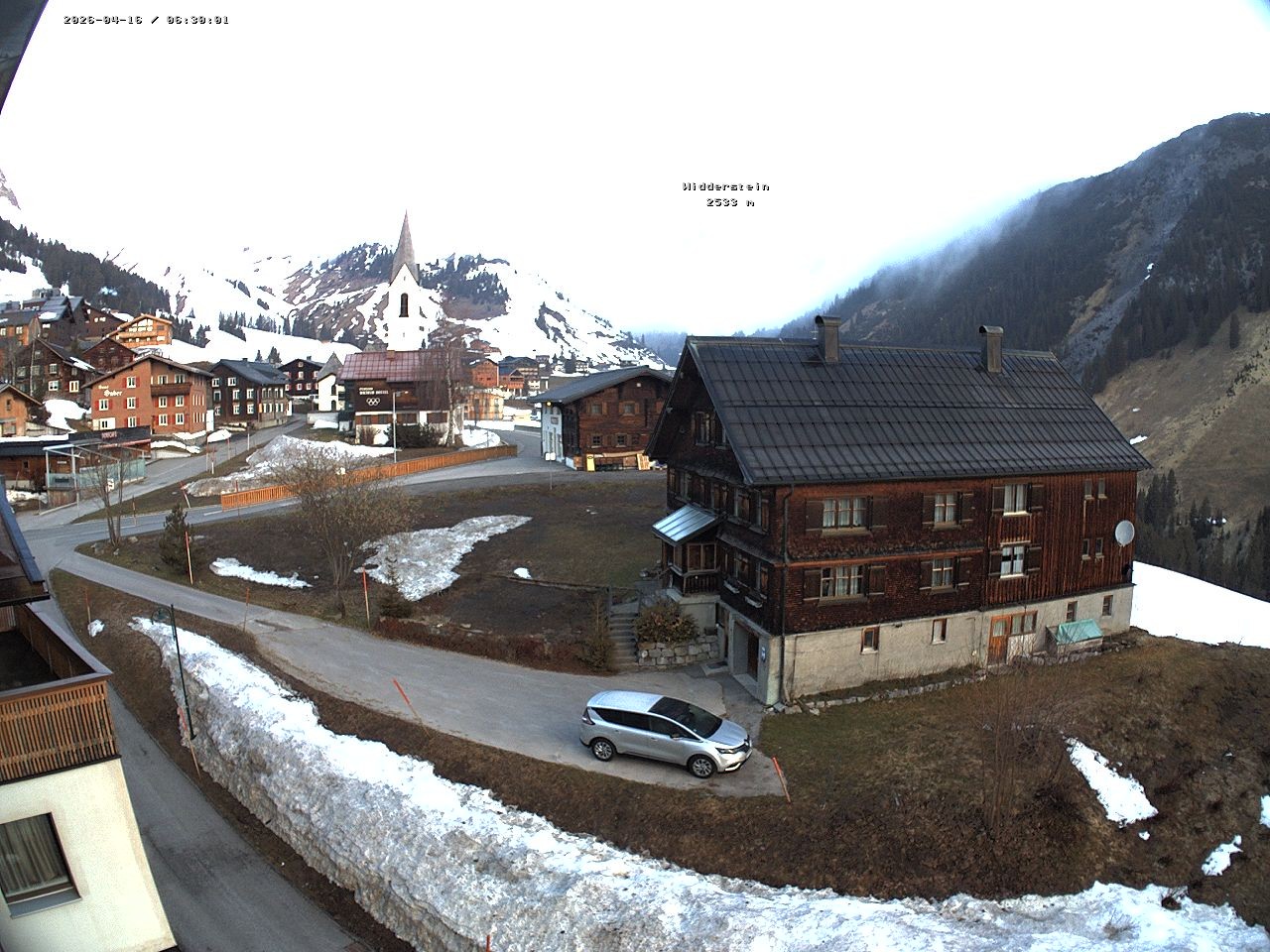 Archived image Webcam Village center Warth