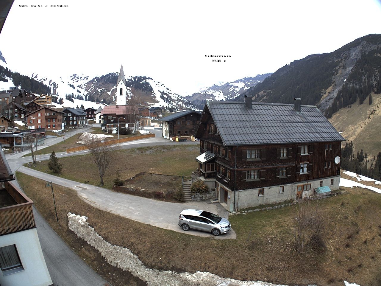 Archived image Webcam Village center Warth
