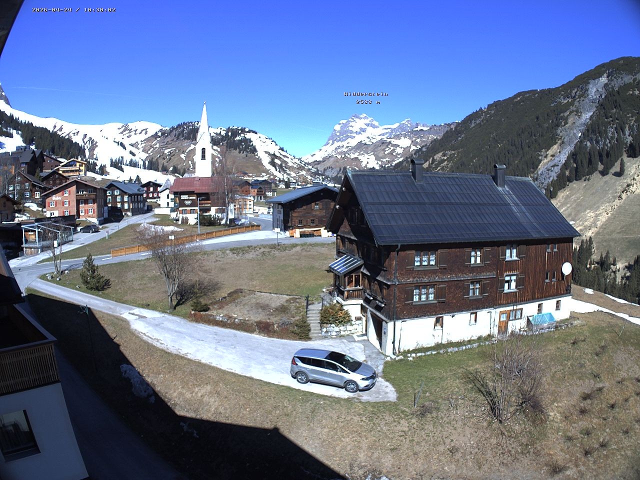 Archived image Webcam Village center Warth