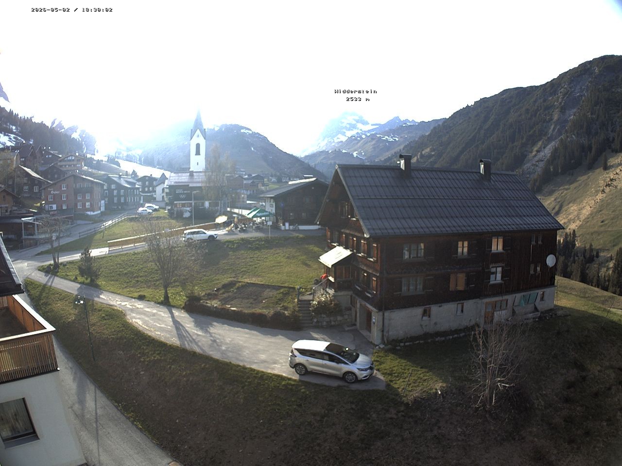 Archived image Webcam Village center Warth